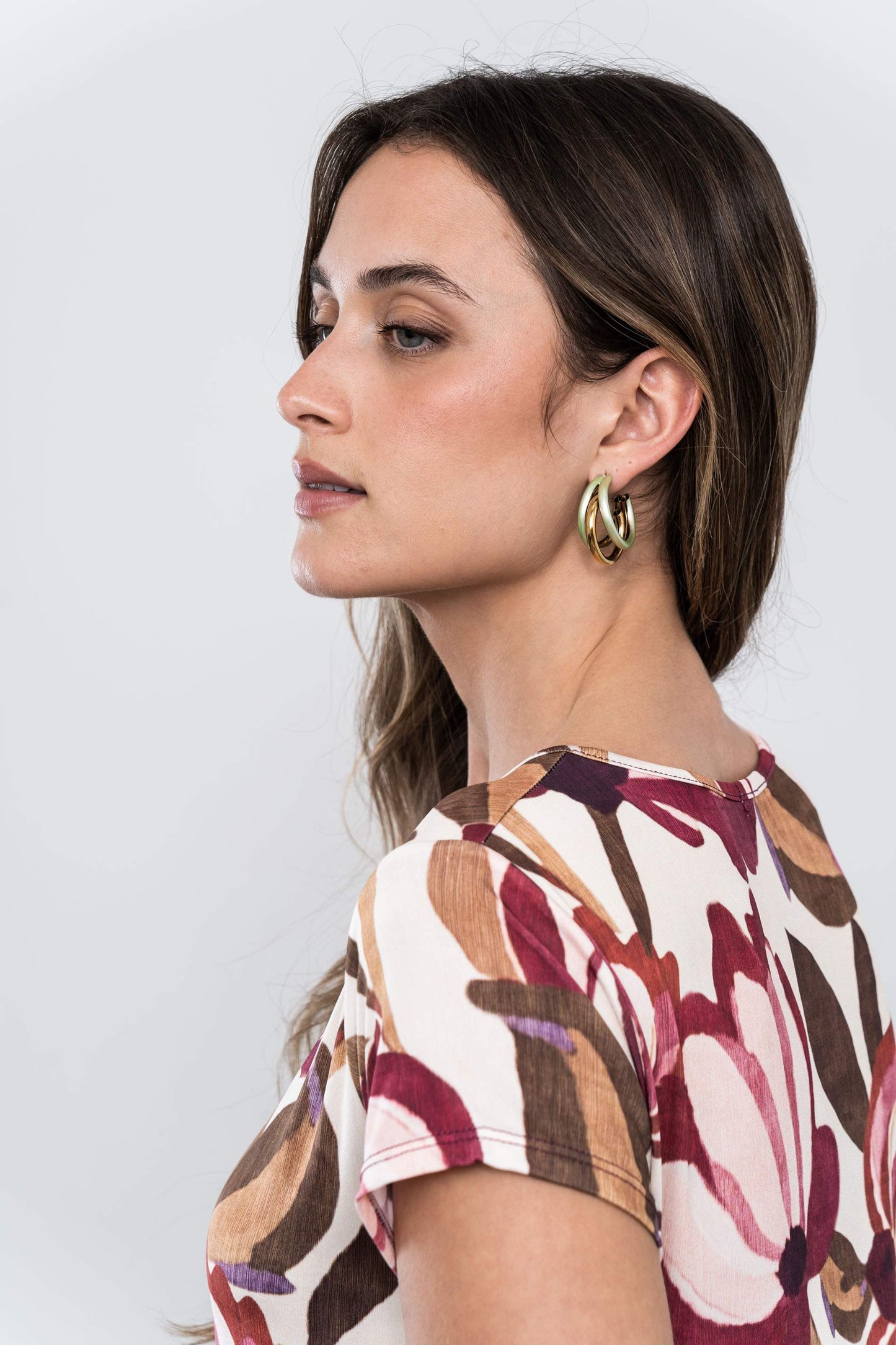 VESTIDO VOLANTE FLORAL - Imagen 7