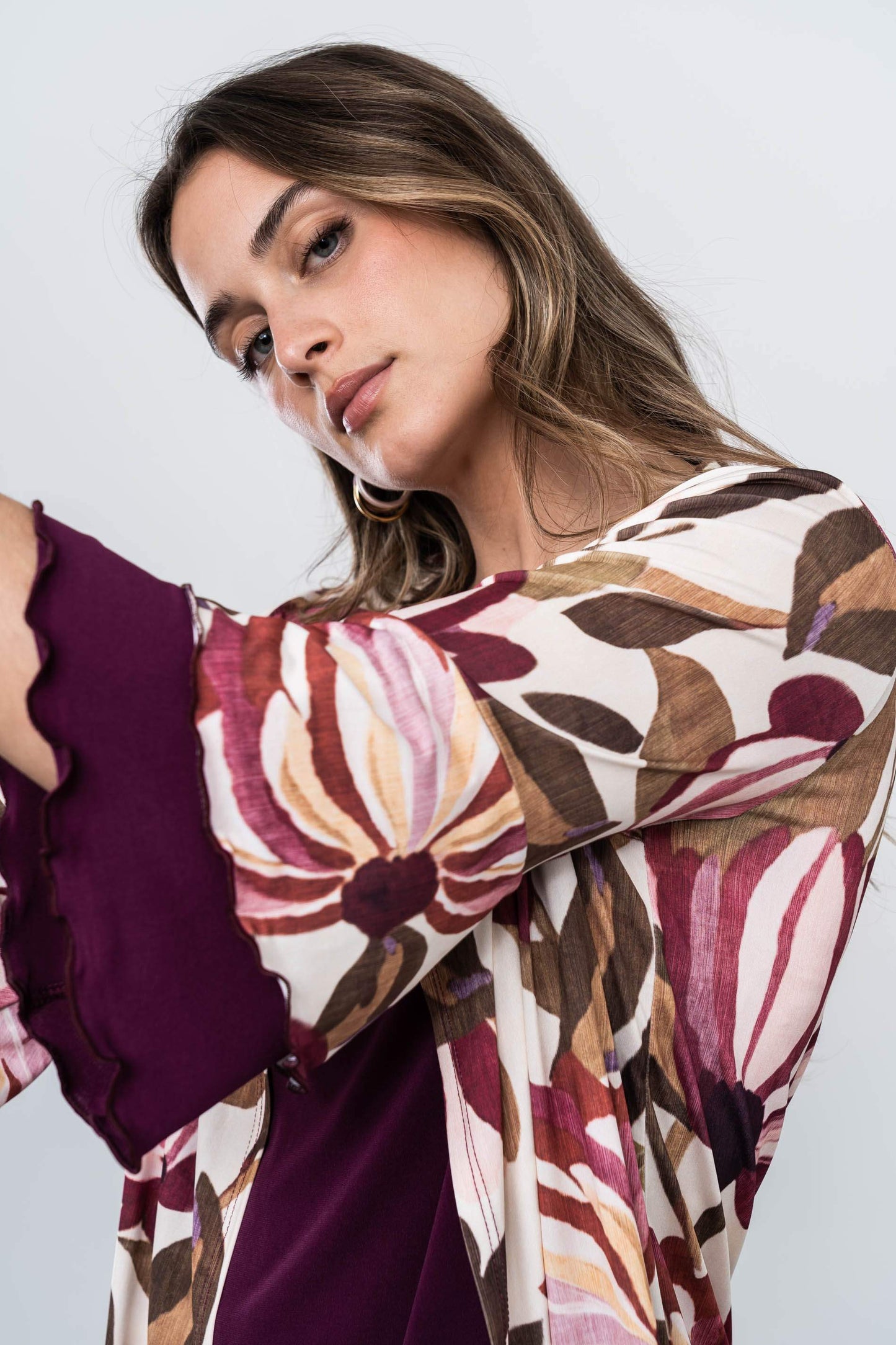 CONJUNTO SIMULADO FLORAL - Imagen 3