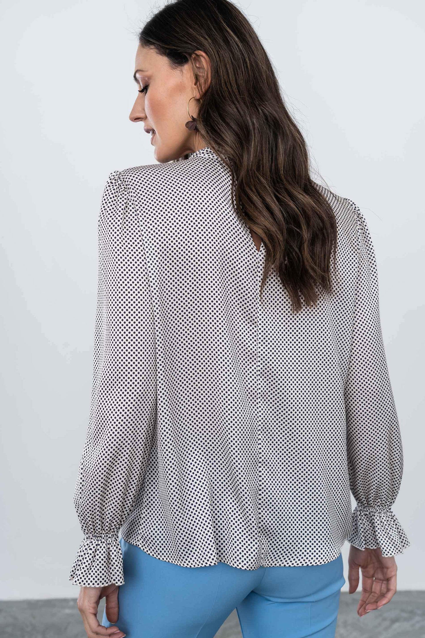 BLUSA LAZADA TOPOS CRUDO - Imagen 8