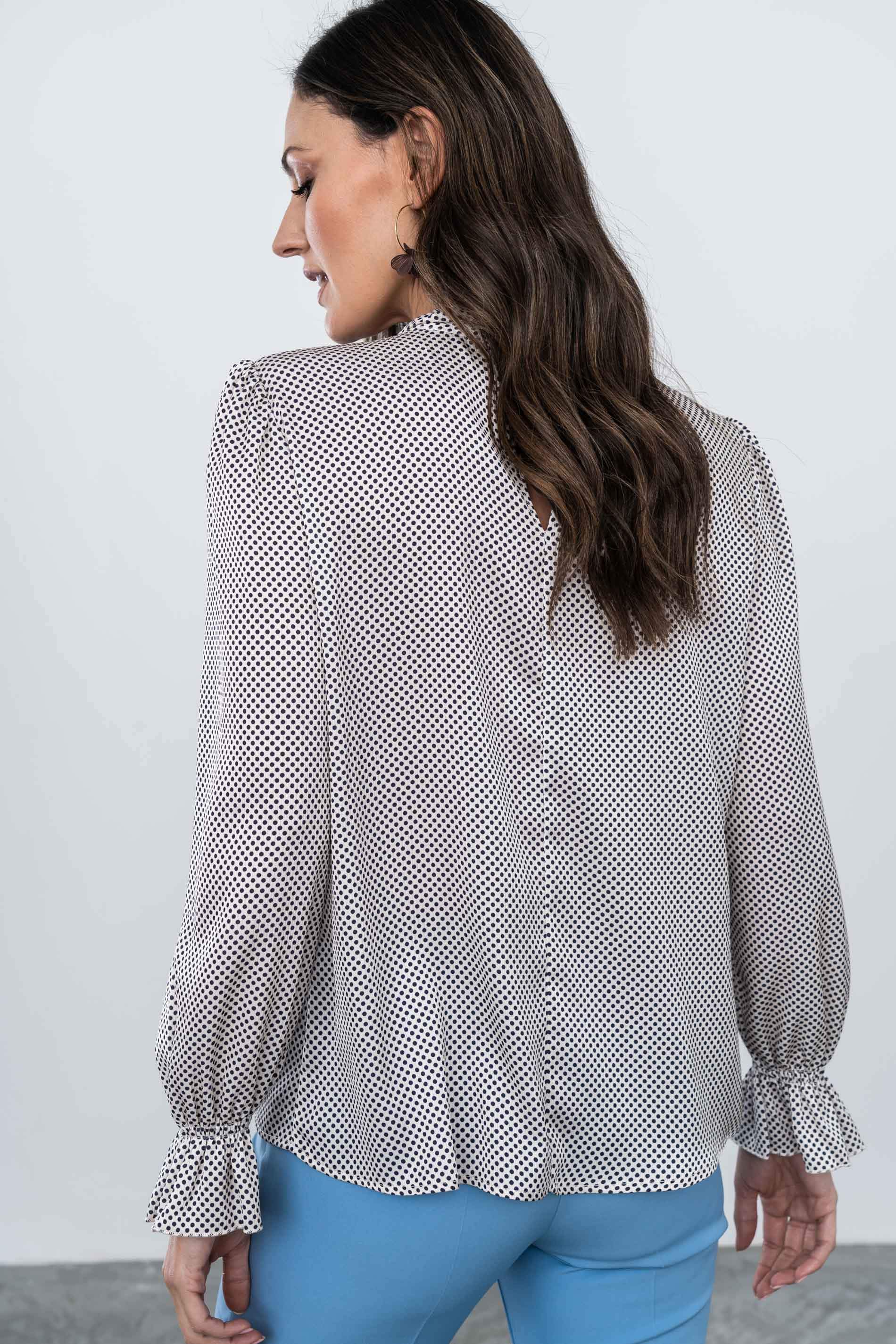 BLUSA LAZADA TOPOS CRUDO - Imagen 8