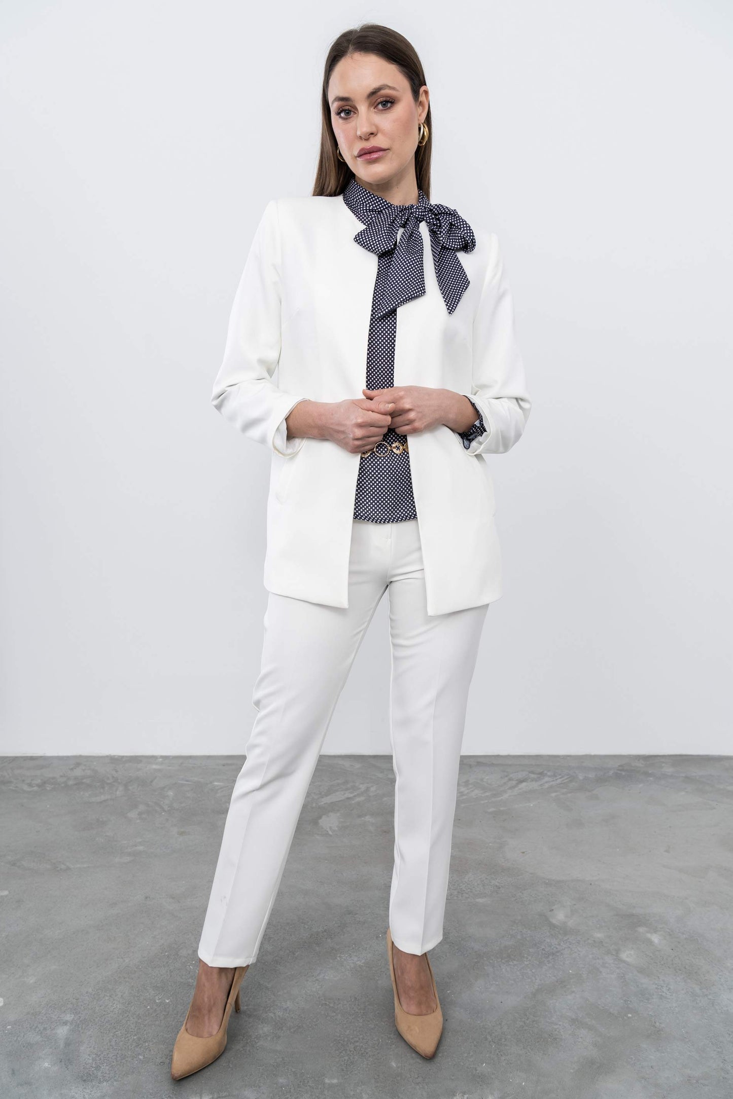 PANTALON VESTIR CRUDO - Imagen 5
