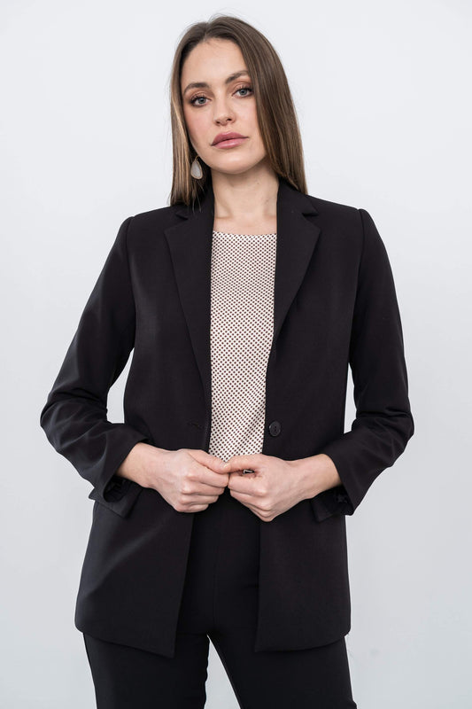 BLAZER BOTON NEGRO