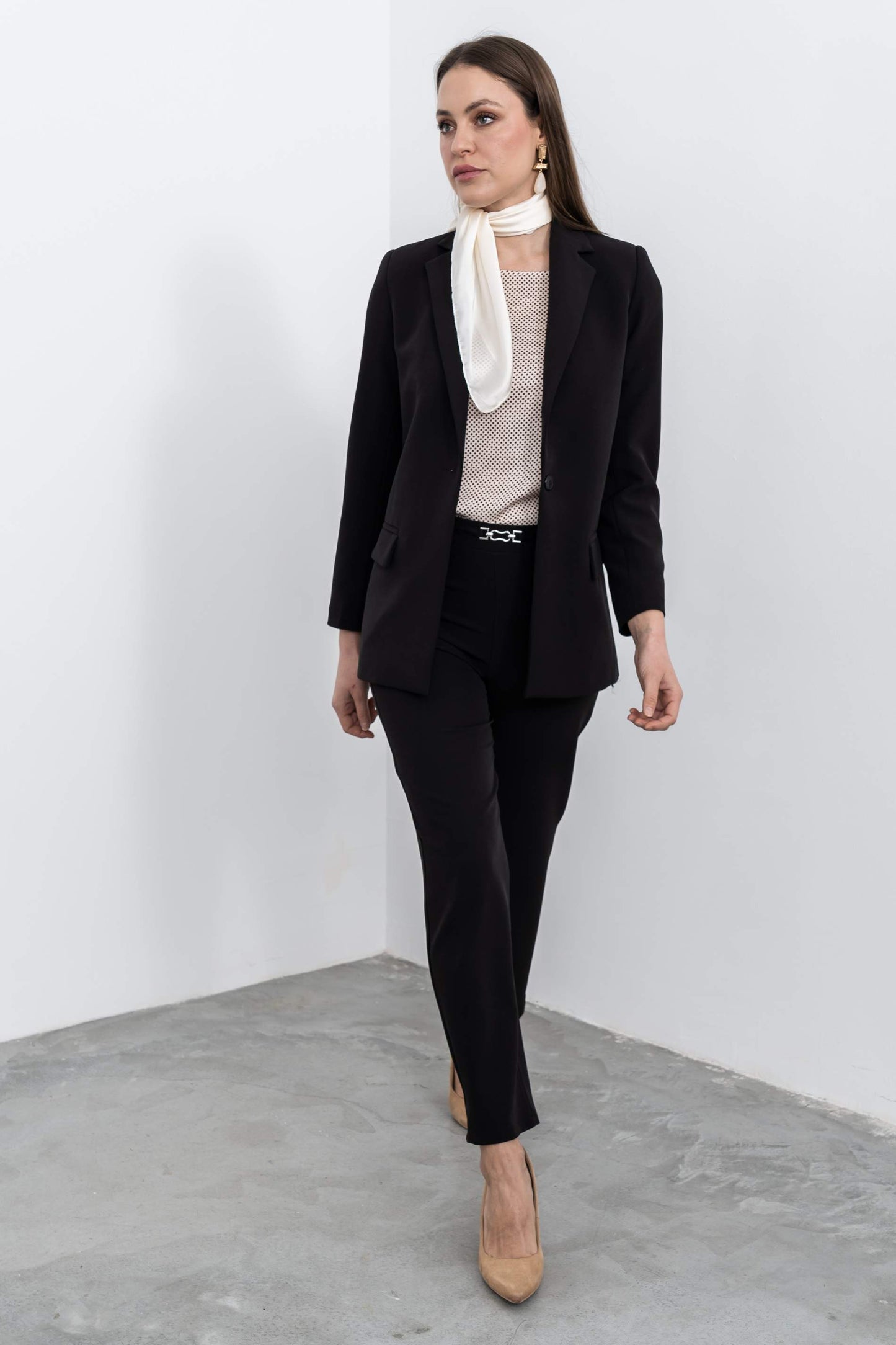 PANTALON HEBILLA NEGRO