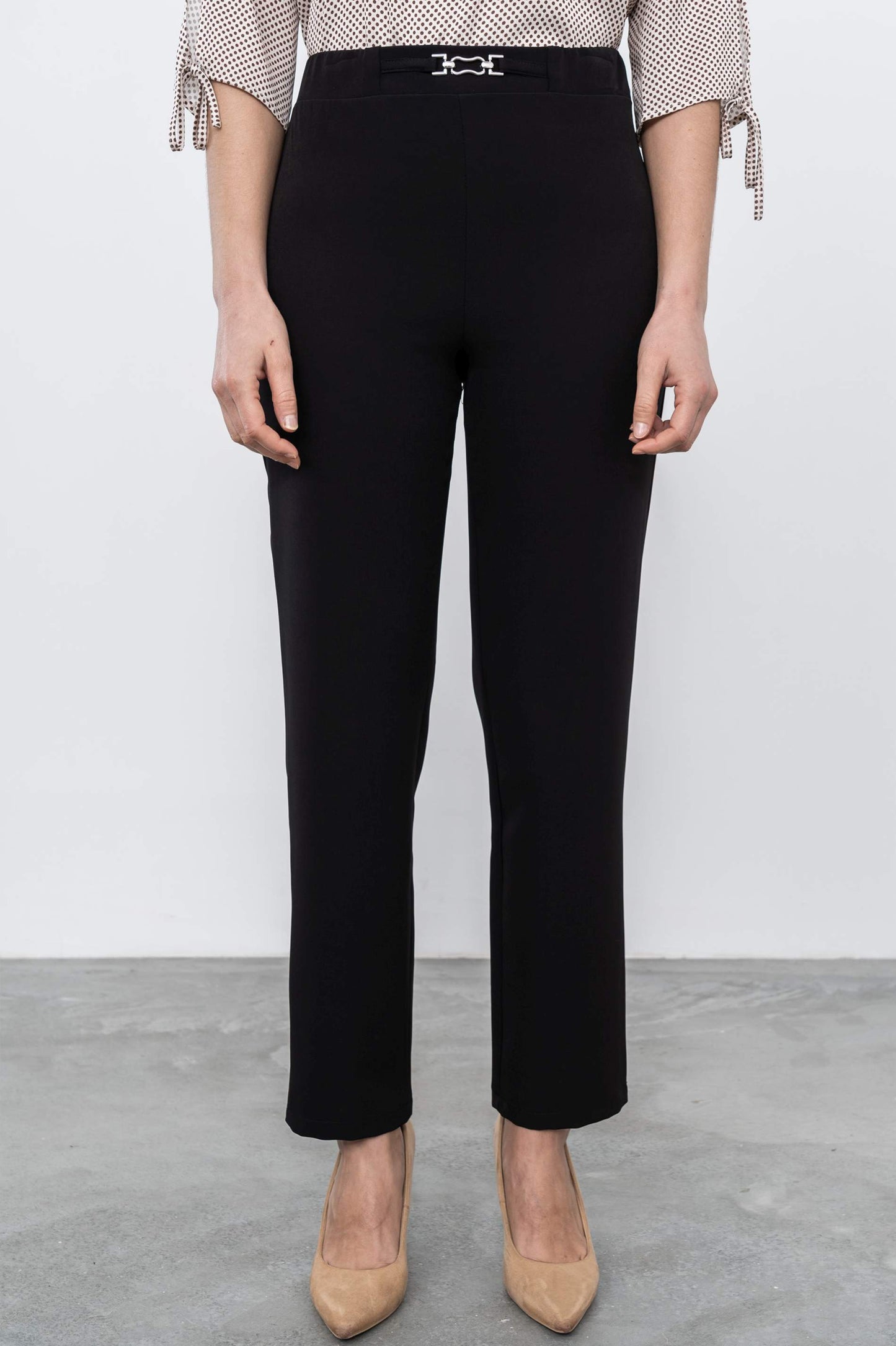 PANTALON HEBILLA NEGRO - Imagen 2