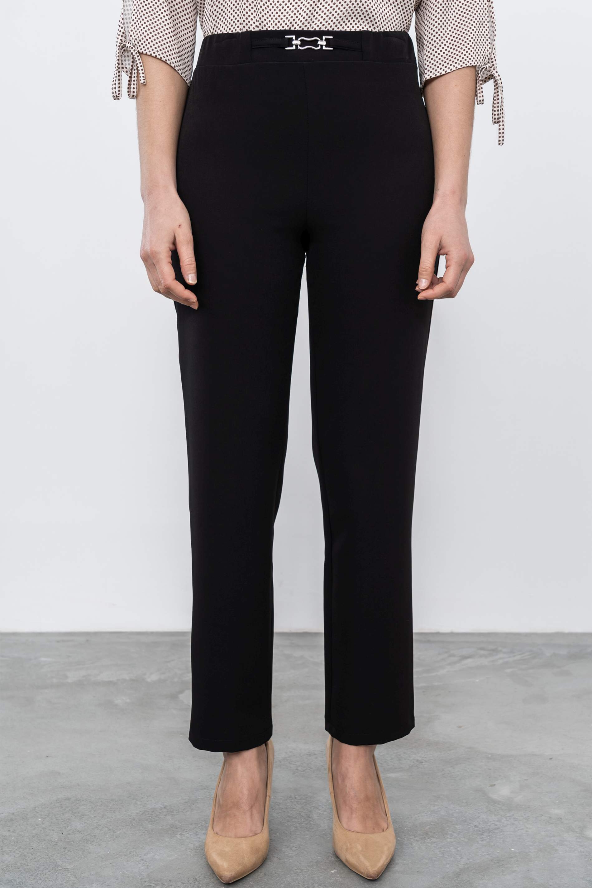 PANTALON HEBILLA NEGRO - Imagen 2