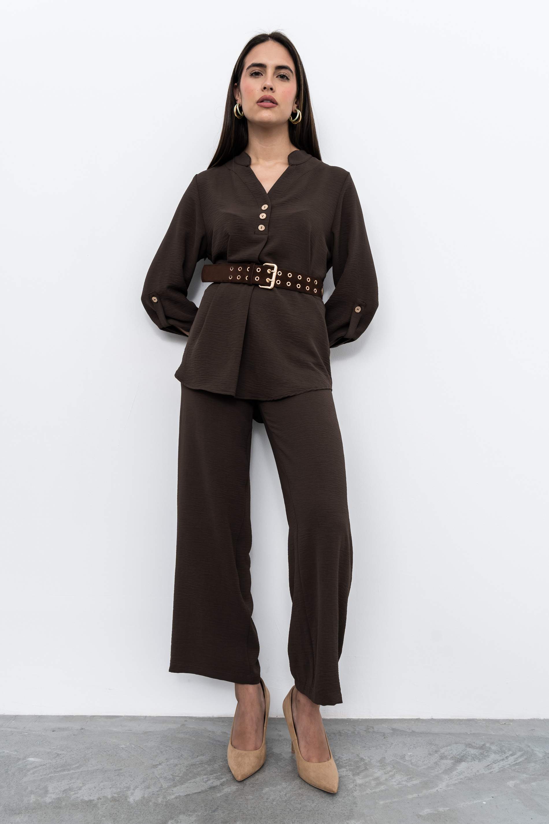 BLUSON BOTONES COCO CHOCOLATE - Imagen 3