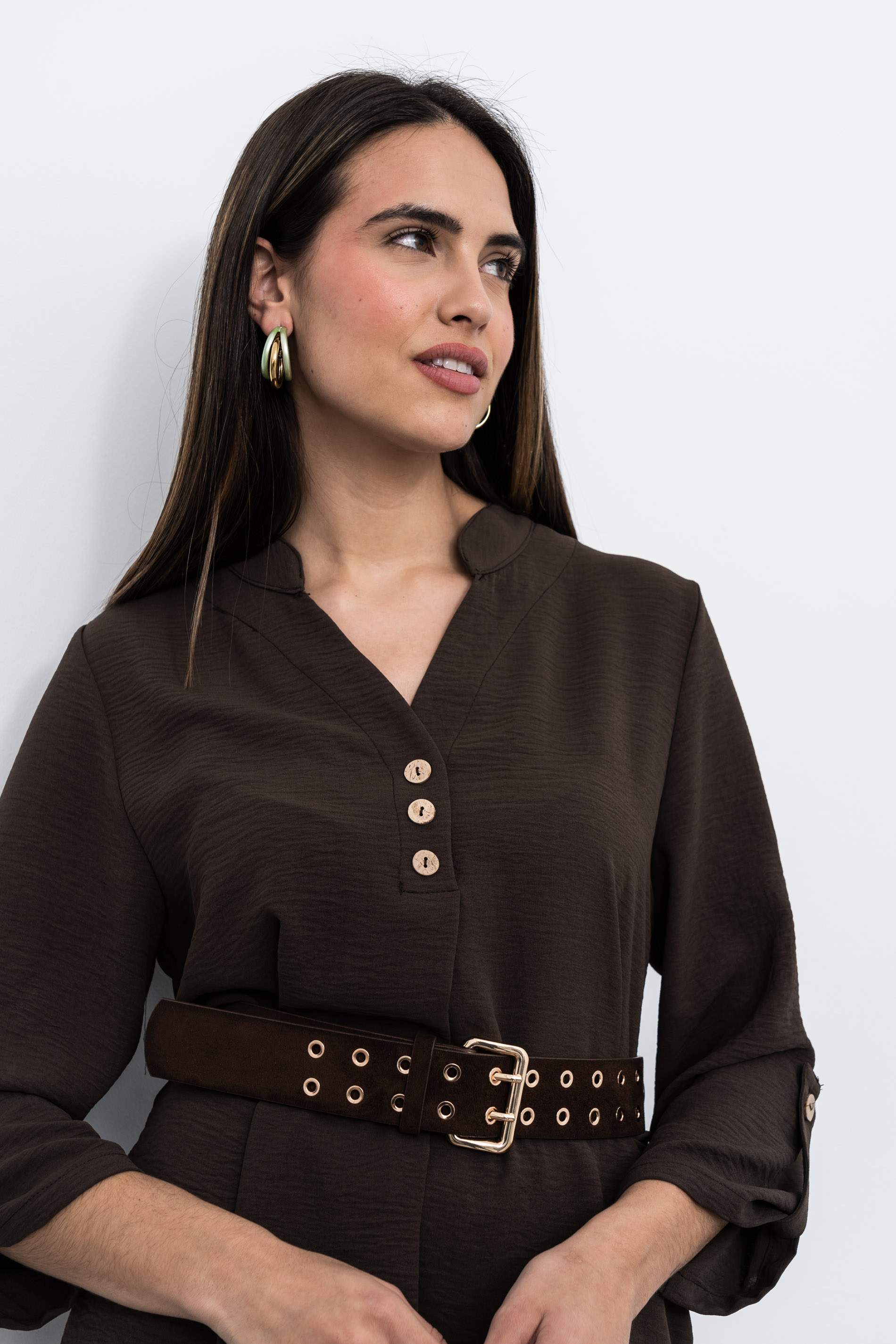 BLUSON BOTONES COCO CHOCOLATE - Imagen 4