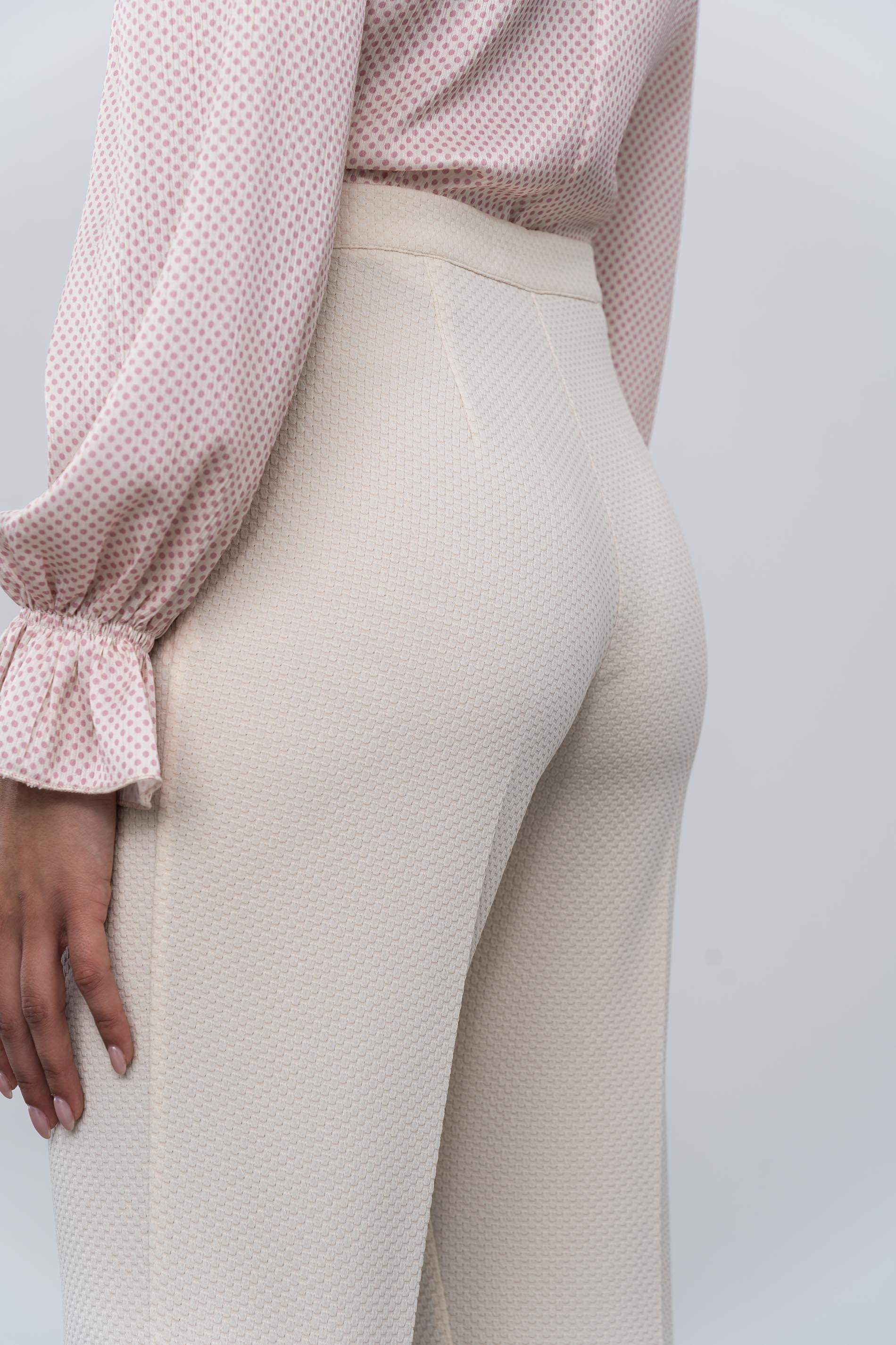 PANTALON JACQUARD CRUDO - Imagen 5