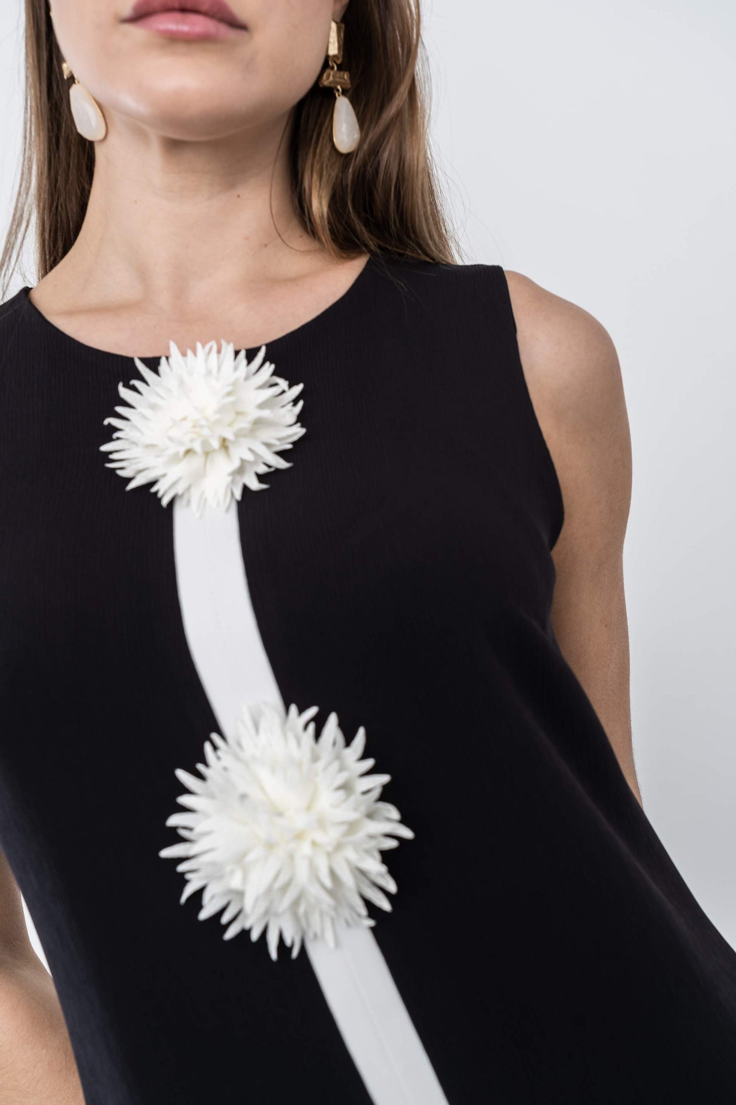 VESTIDO VIVOS FLOR MANGA SISA - Imagen 2