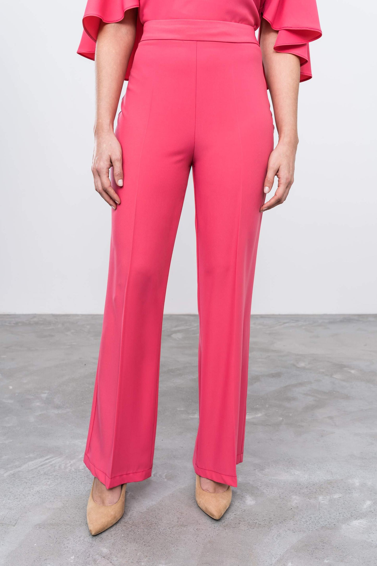 PANTALON VESTIR RECTO CORAL - Imagen 3