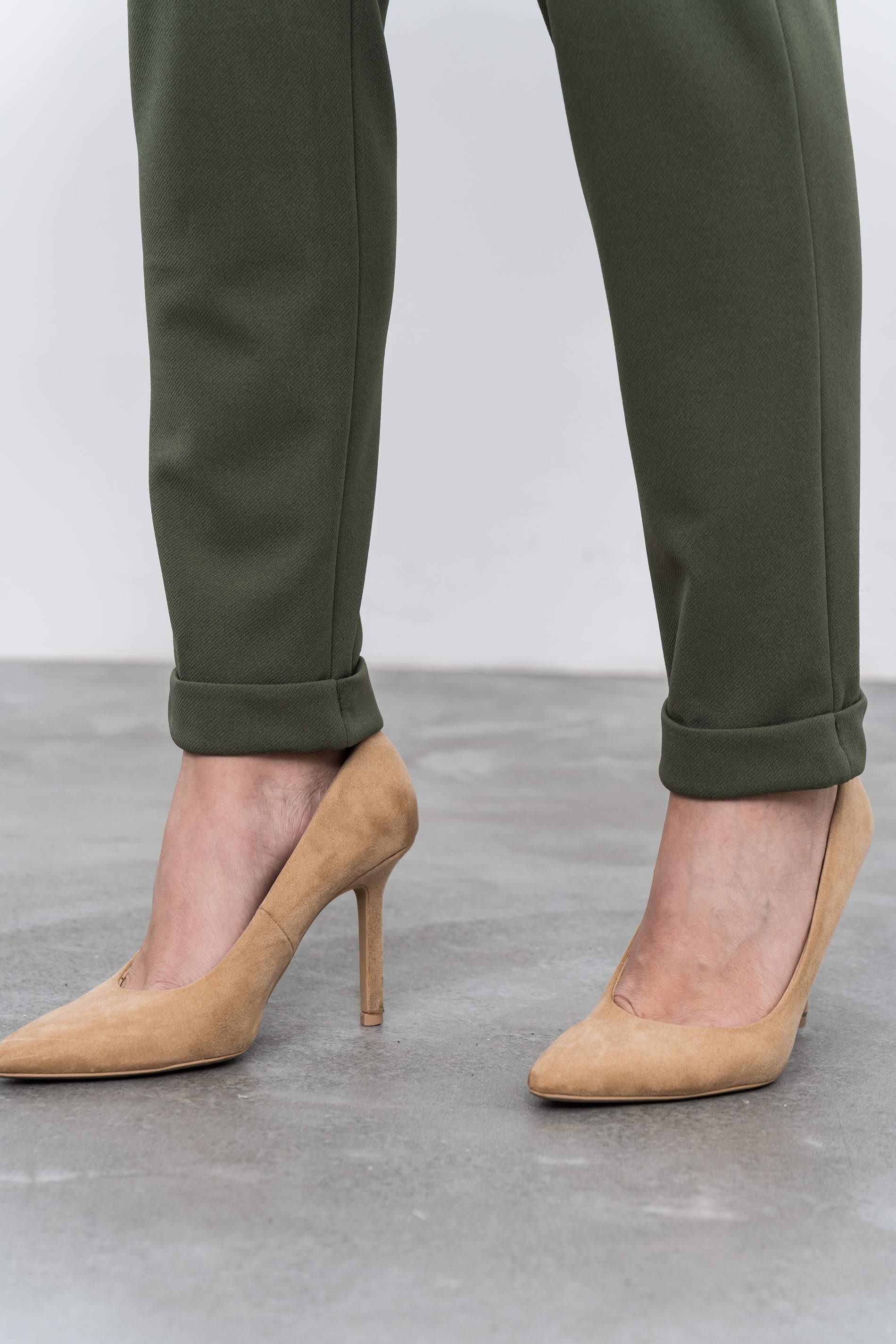 PANTALON GOMA BOLSILLOS KAKI - Imagen 6