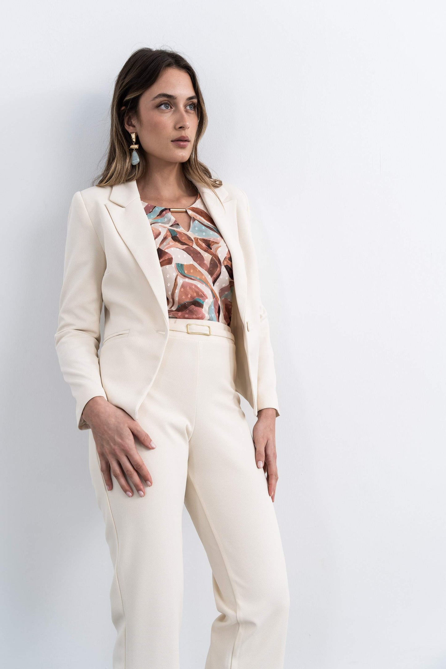 BLUSA PLUMETI ESTAMPADO AGUA - Imagen 8