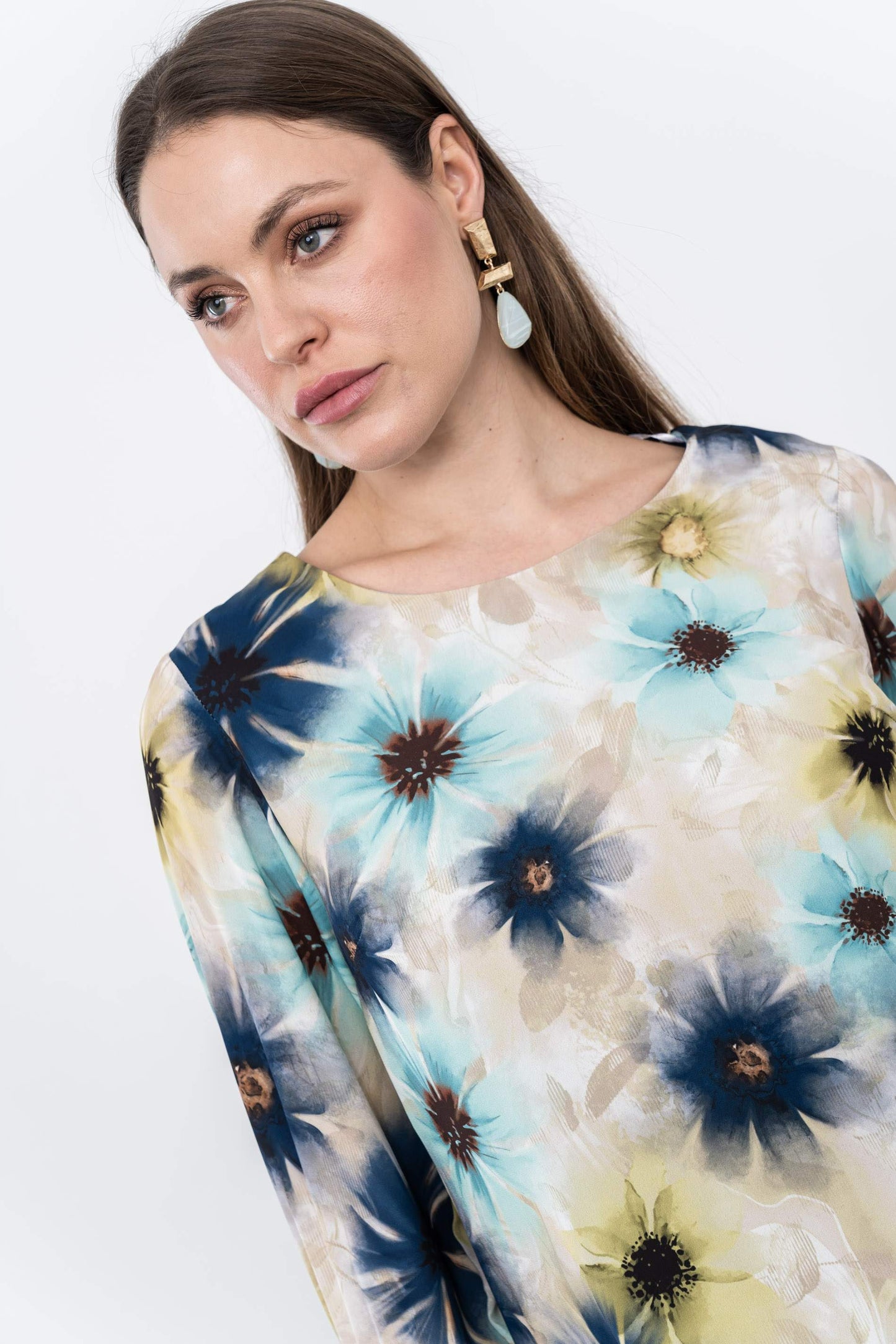 BLUSA MARGARITAS COLORES - Imagen 2