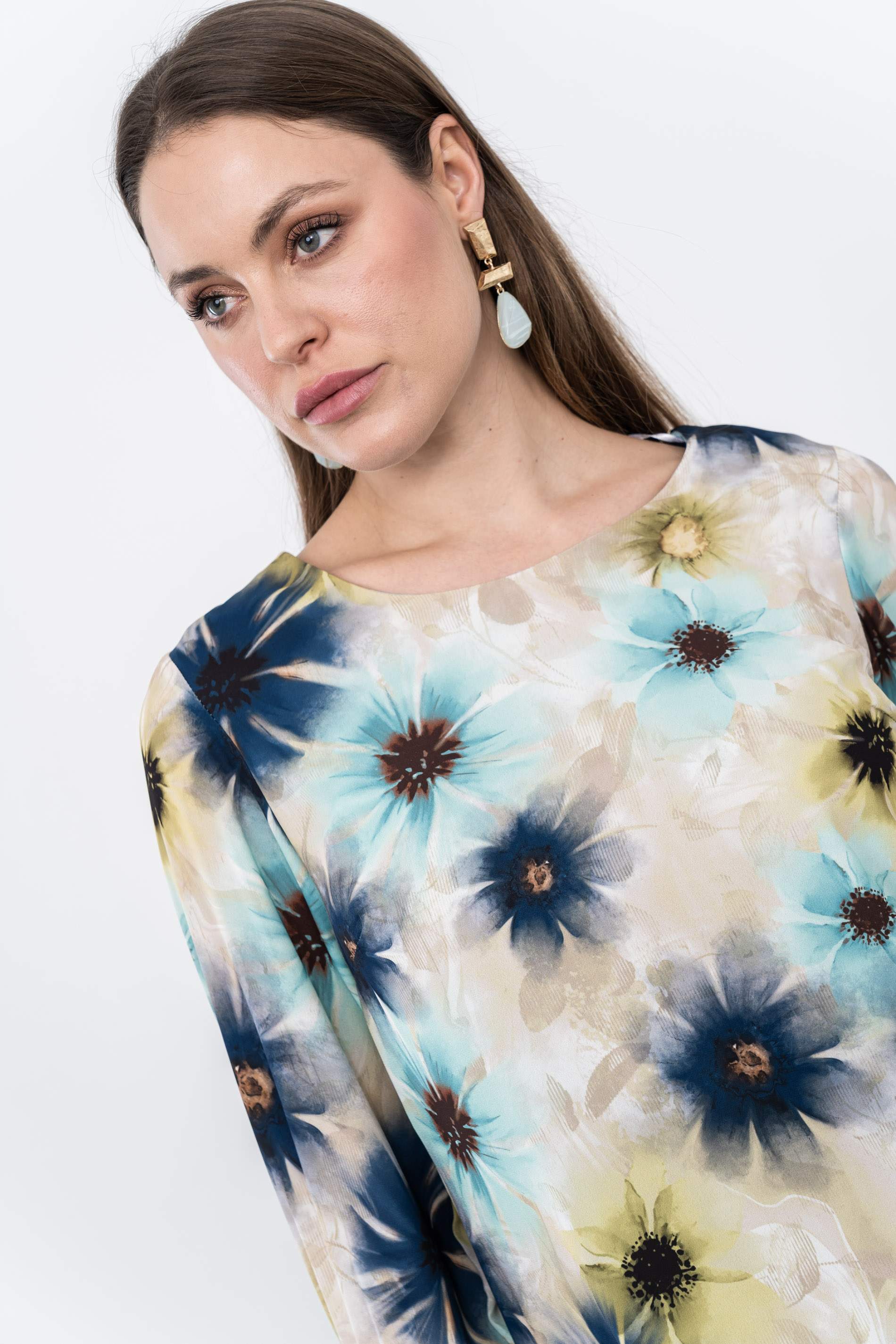 BLUSA MARGARITAS COLORES - Imagen 2