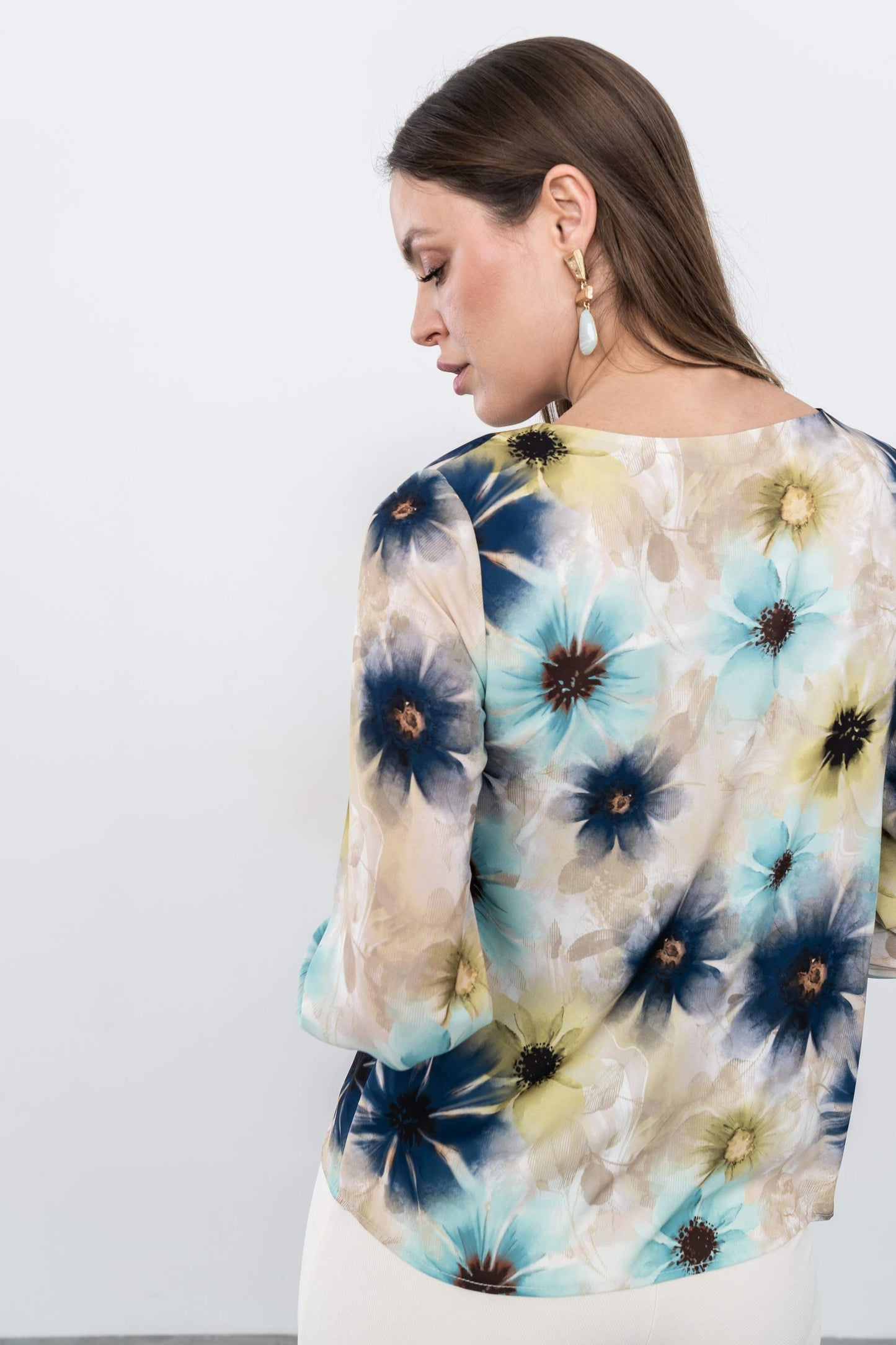 BLUSA MARGARITAS COLORES - Imagen 6