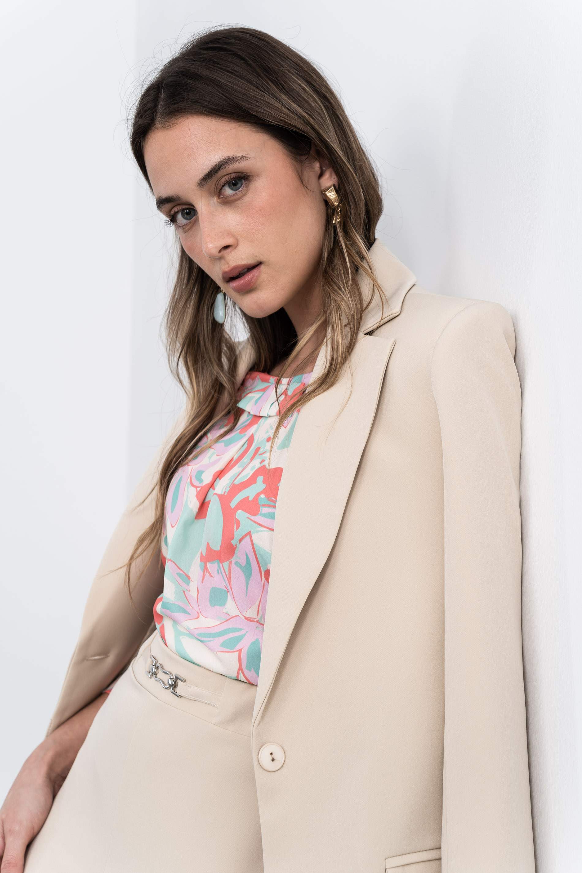 BLUSA FLOR ACUARELA - Imagen 3
