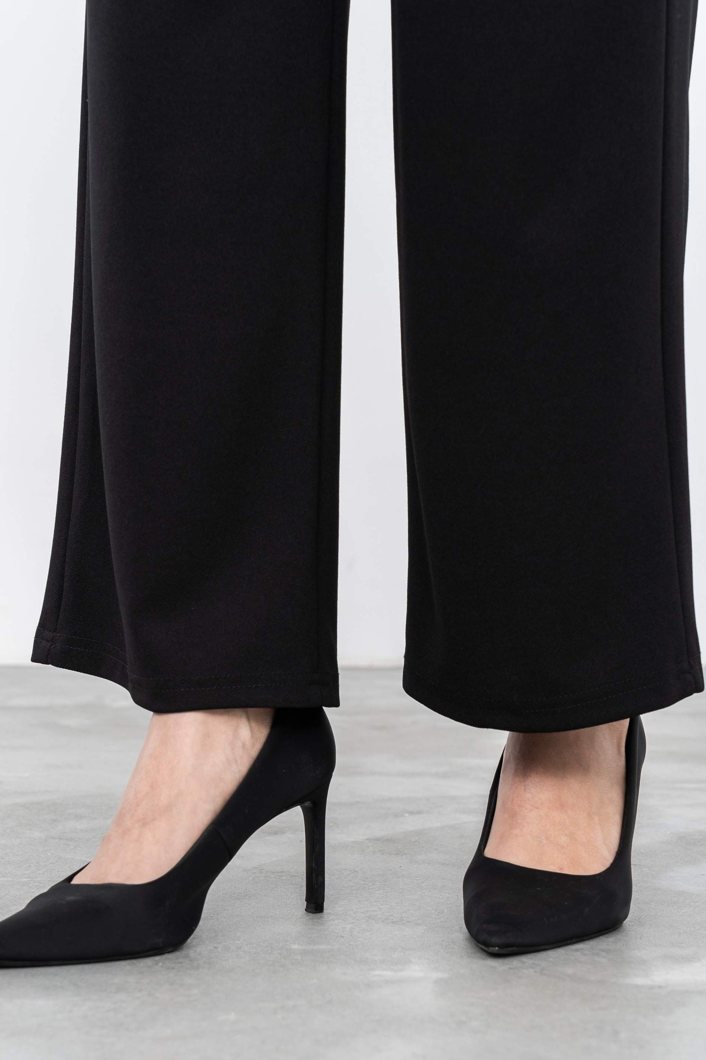 PANTALON ANCHO NEGRO - Imagen 6