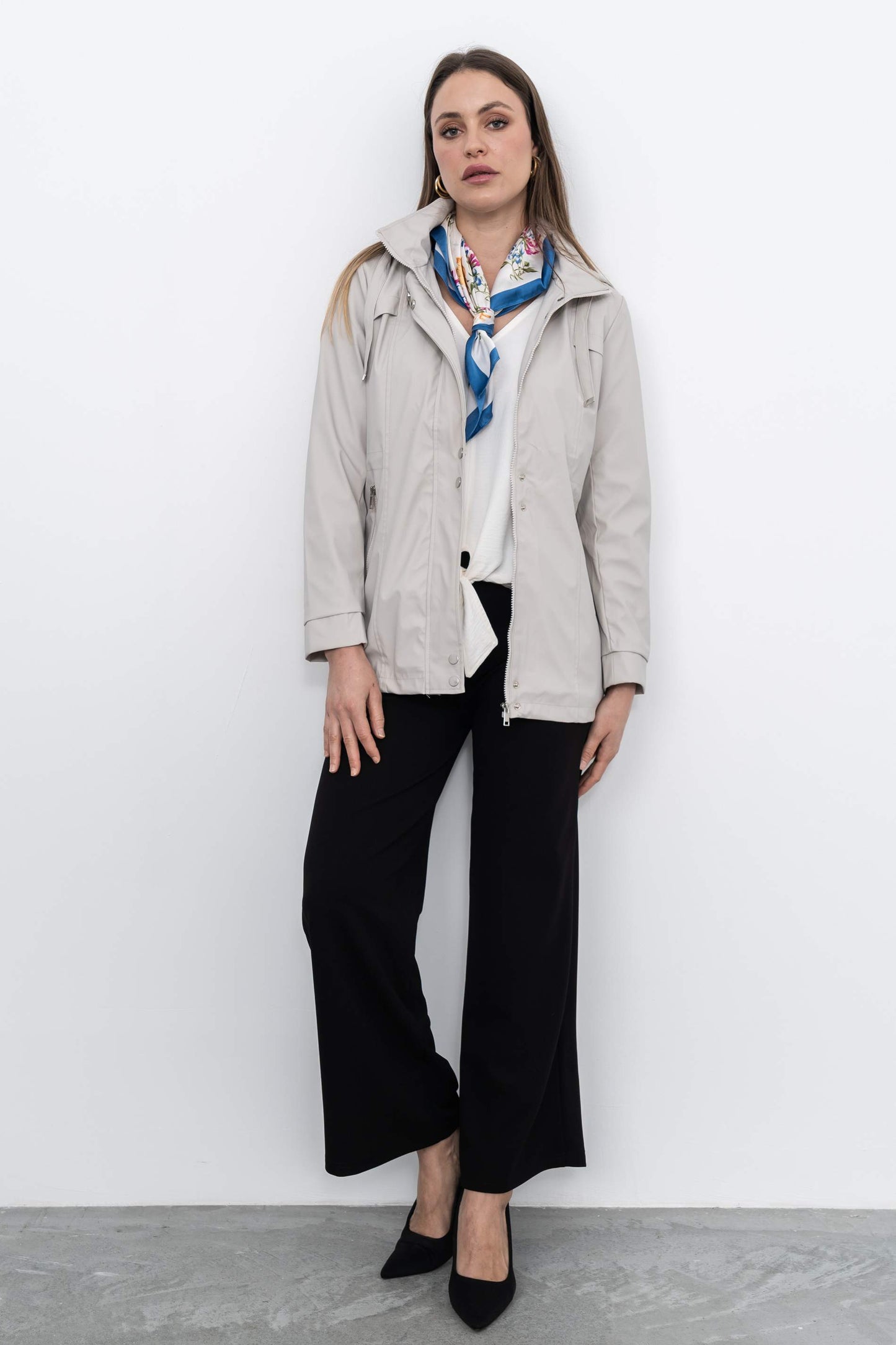 PANTALON ANCHO NEGRO - Imagen 7