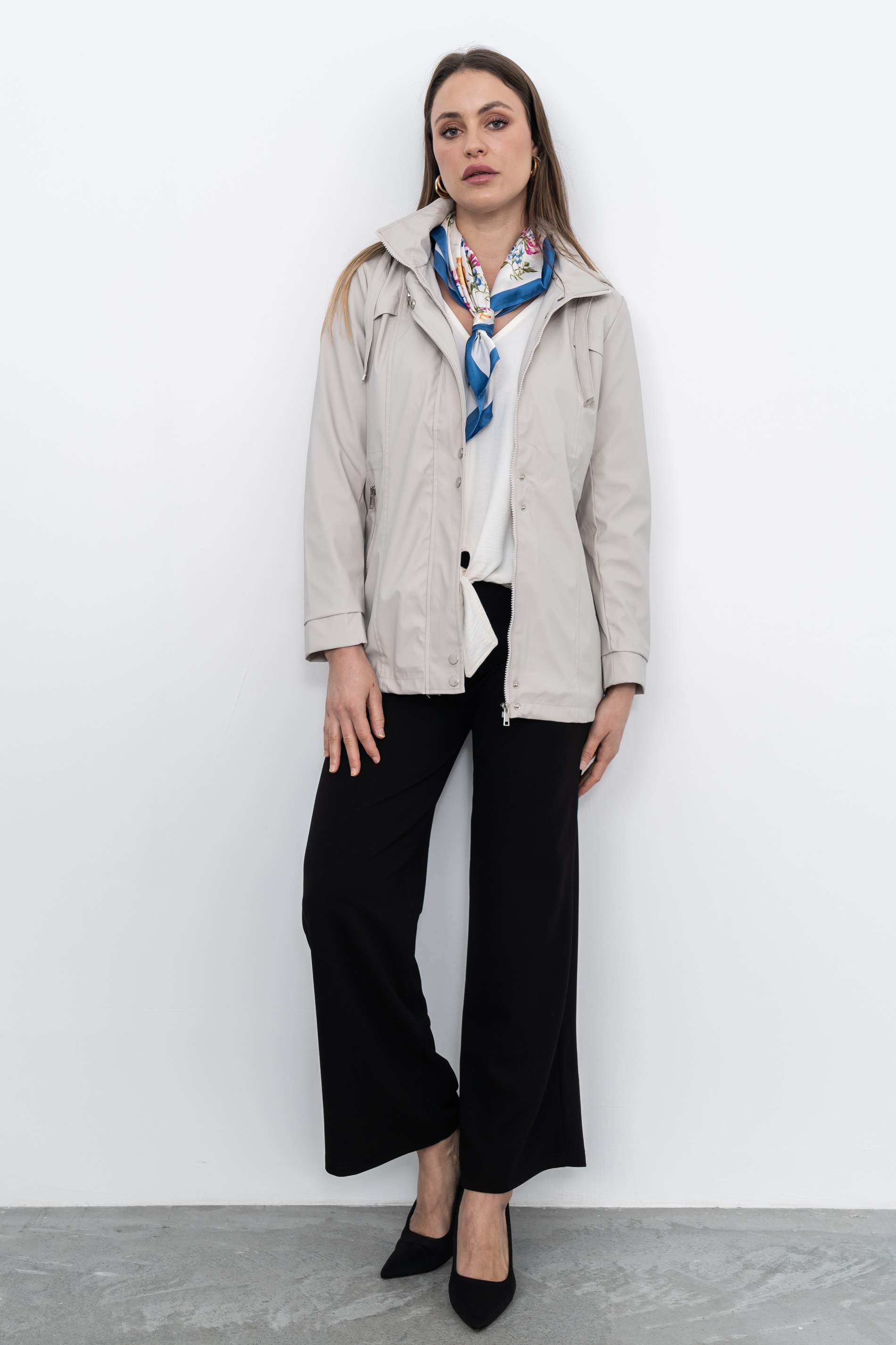 PANTALON ANCHO NEGRO - Imagen 7