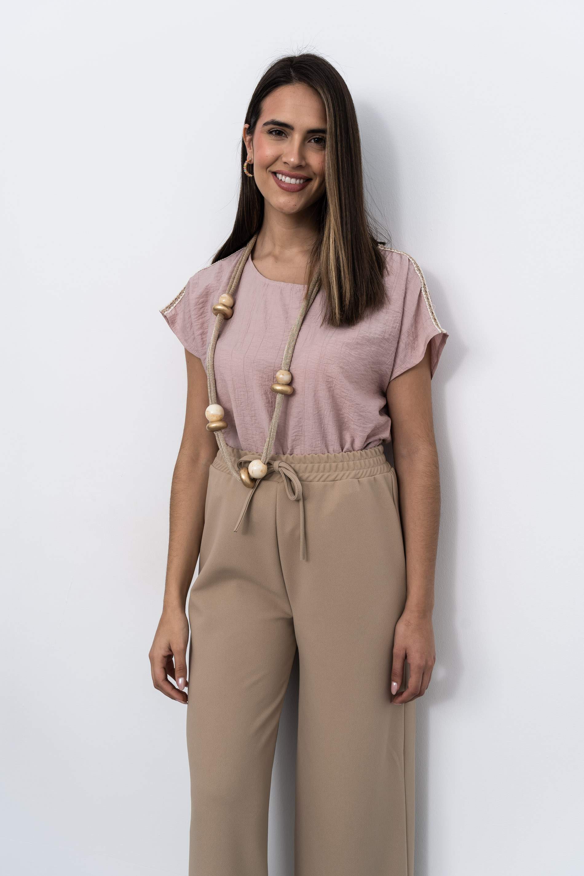 PANTALON ANCHO ARENA - Imagen 2