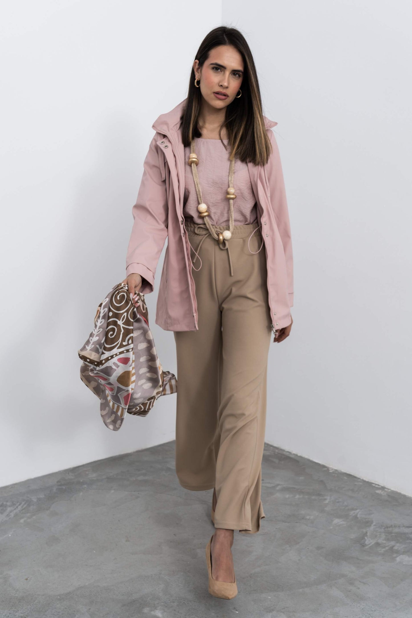 PANTALON ANCHO ARENA - Imagen 6