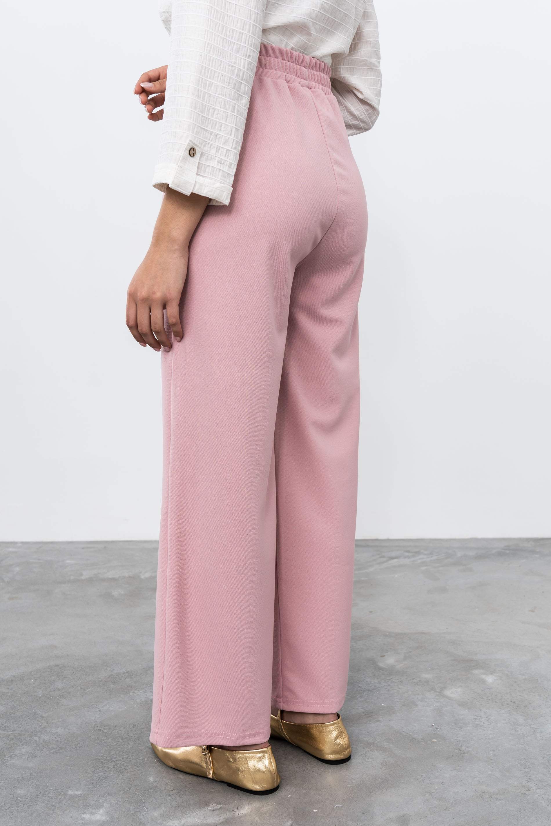 PANTALON ANCHO ROSA - Imagen 4