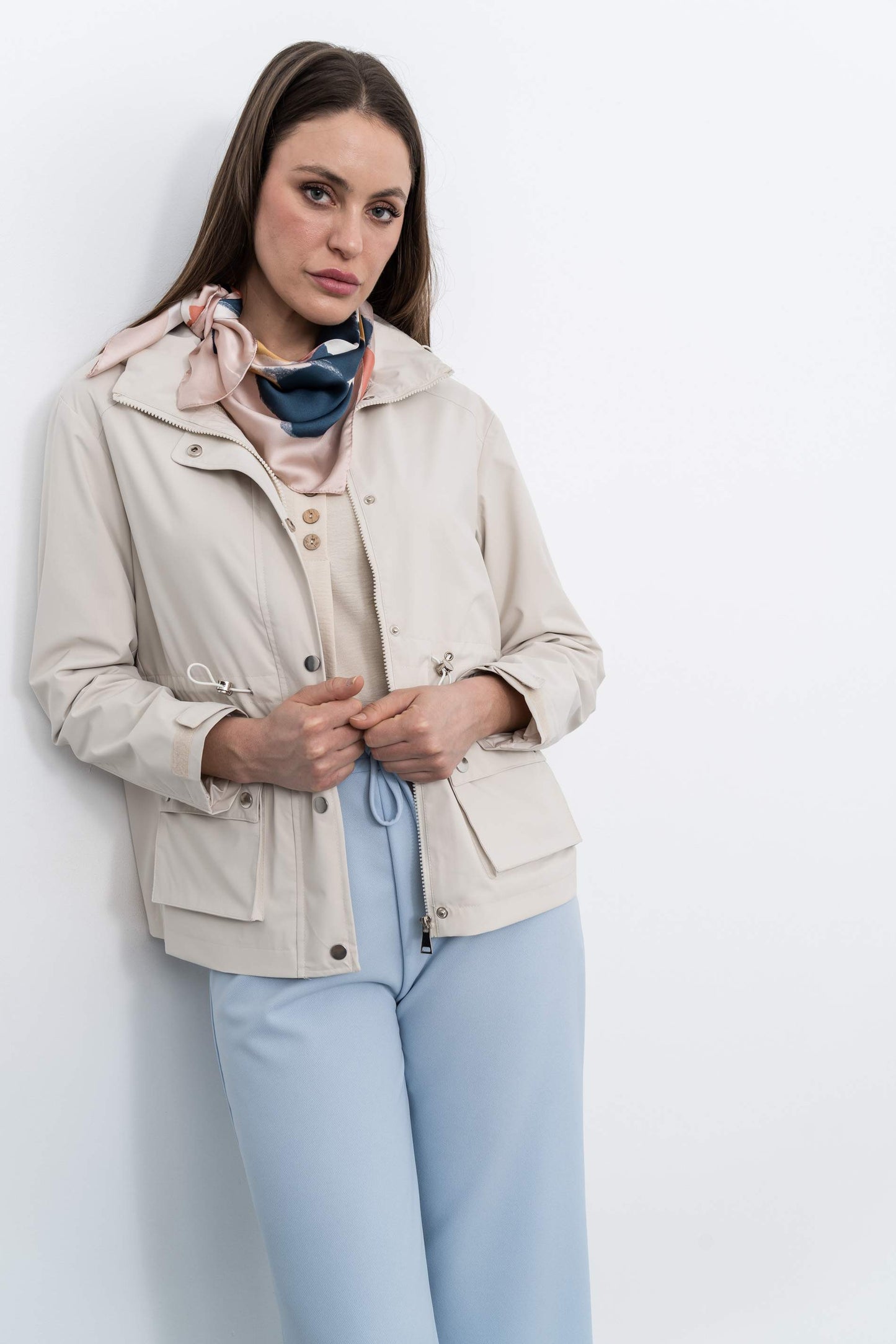 PANTALON ANCHO CELESTE - Imagen 5