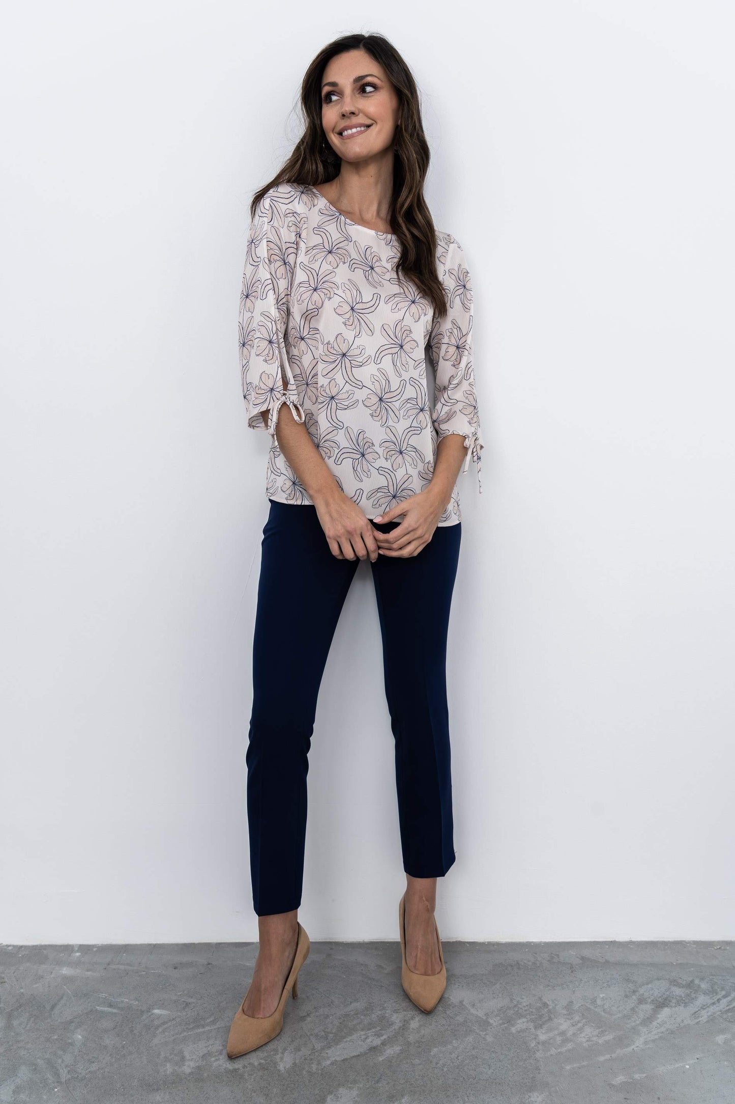 PANTALON VESTIR MARINO - Imagen 5