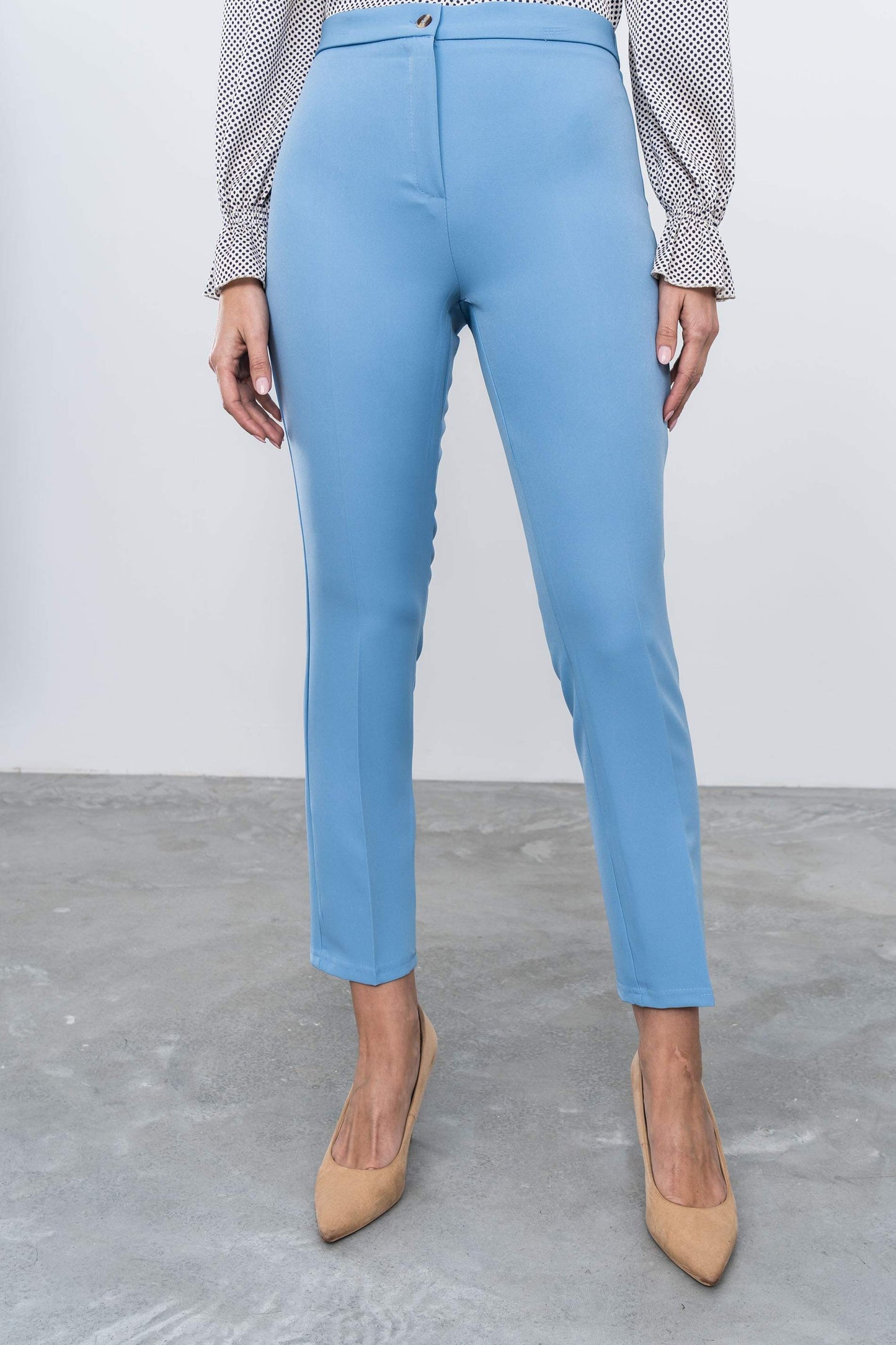 PANTALON VESTIR AZUL - Imagen 3