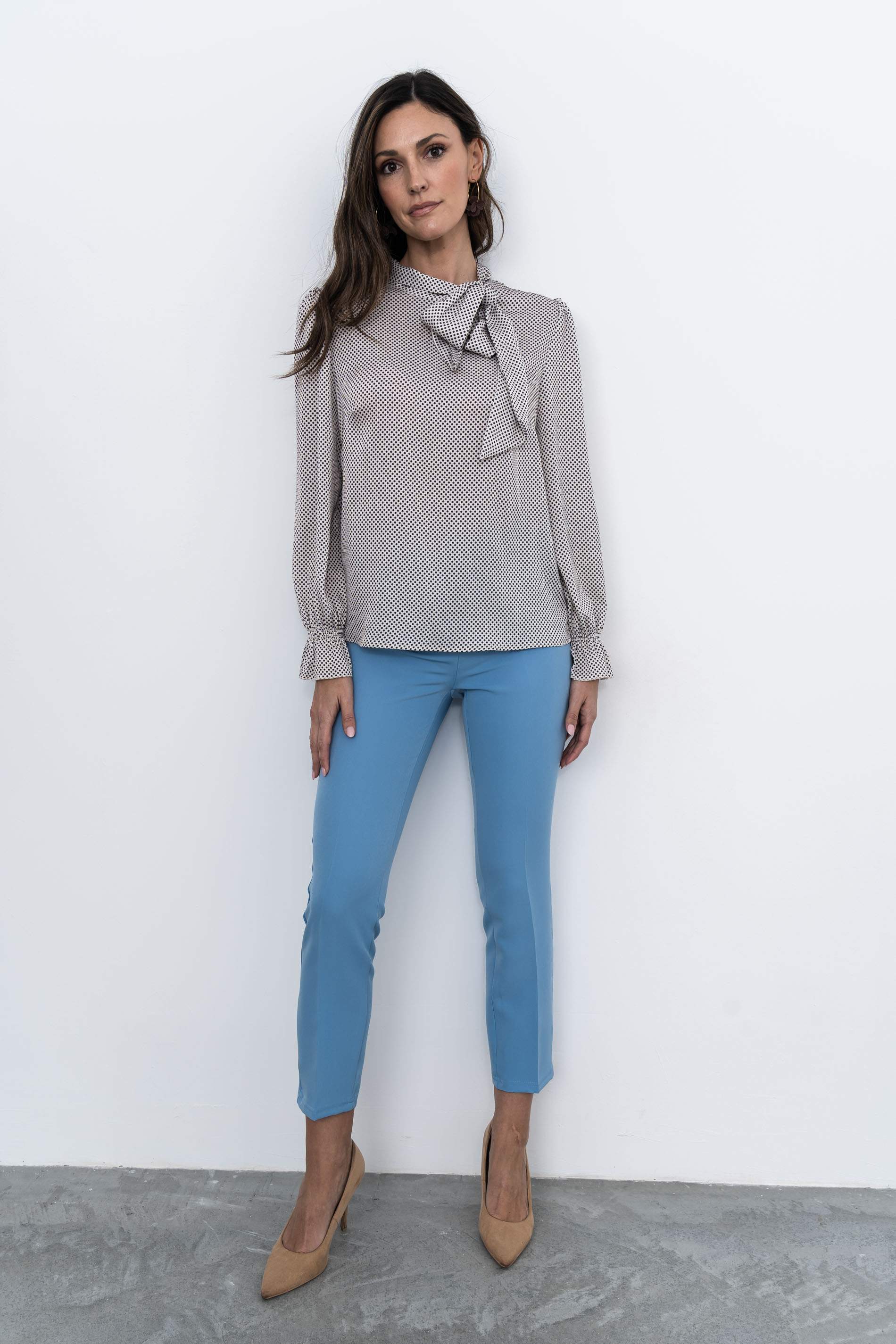 PANTALON VESTIR AZUL - Imagen 5