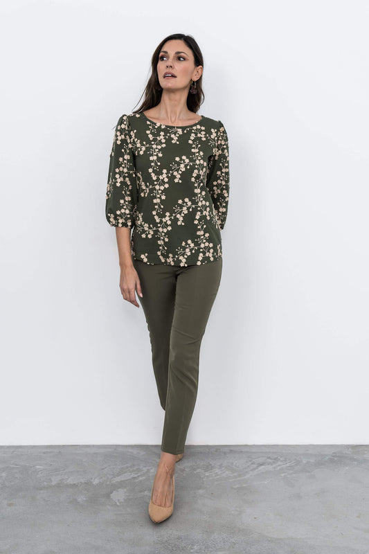 PANTALON VESTIR KAKI