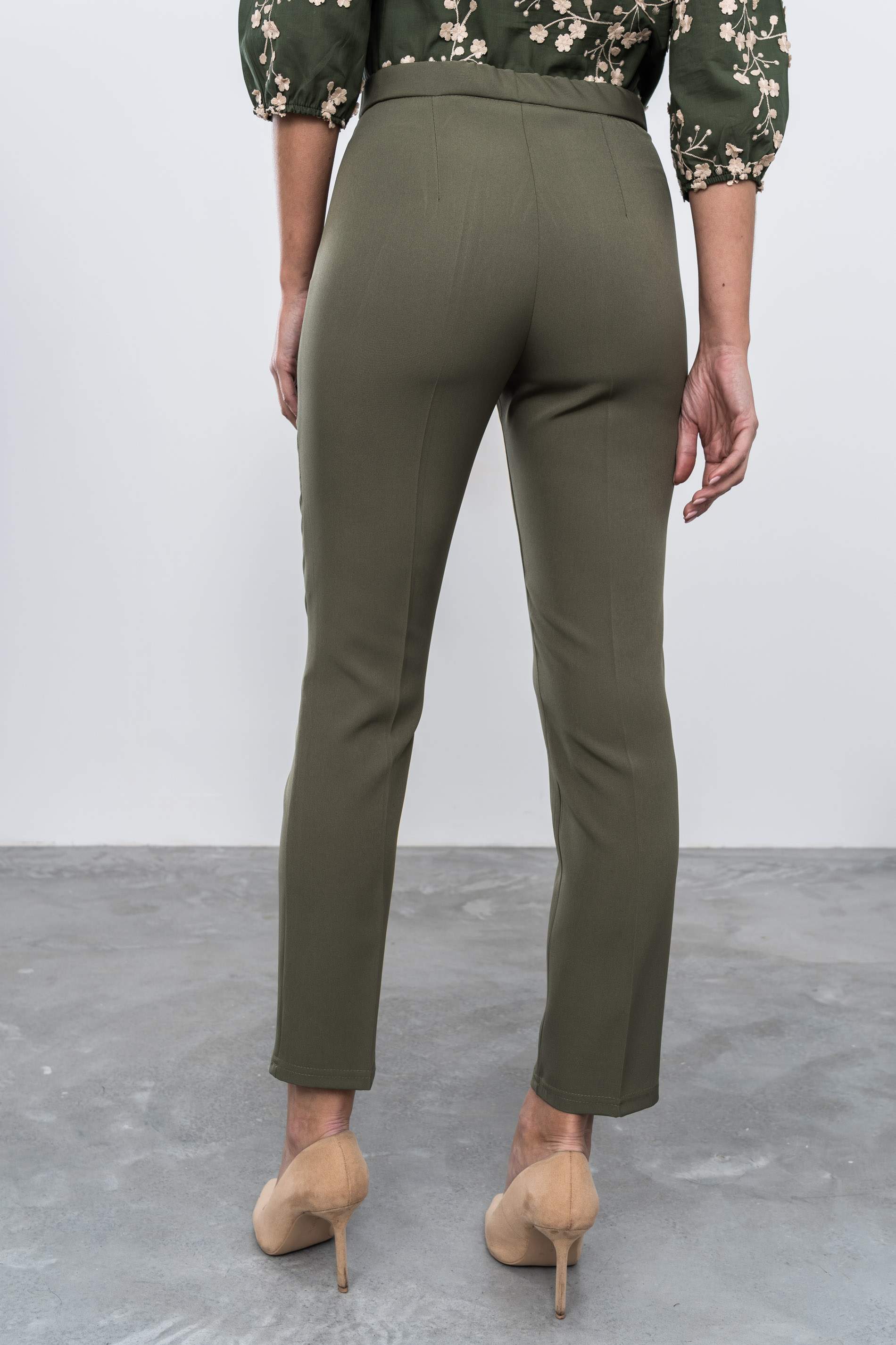 PANTALON VESTIR KAKI - Imagen 4