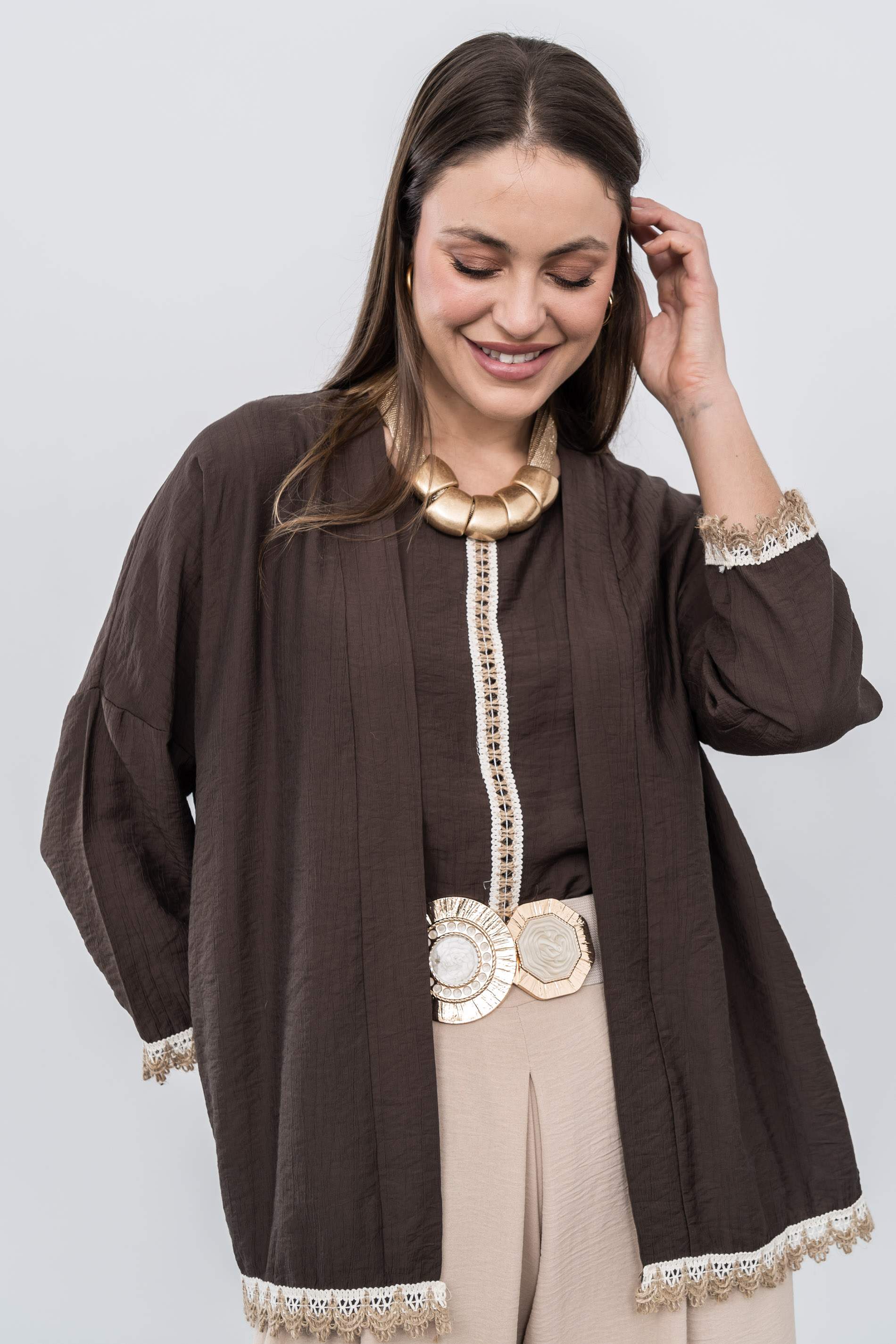 FALDA PANTALON TABLAS ARENA - Imagen 6