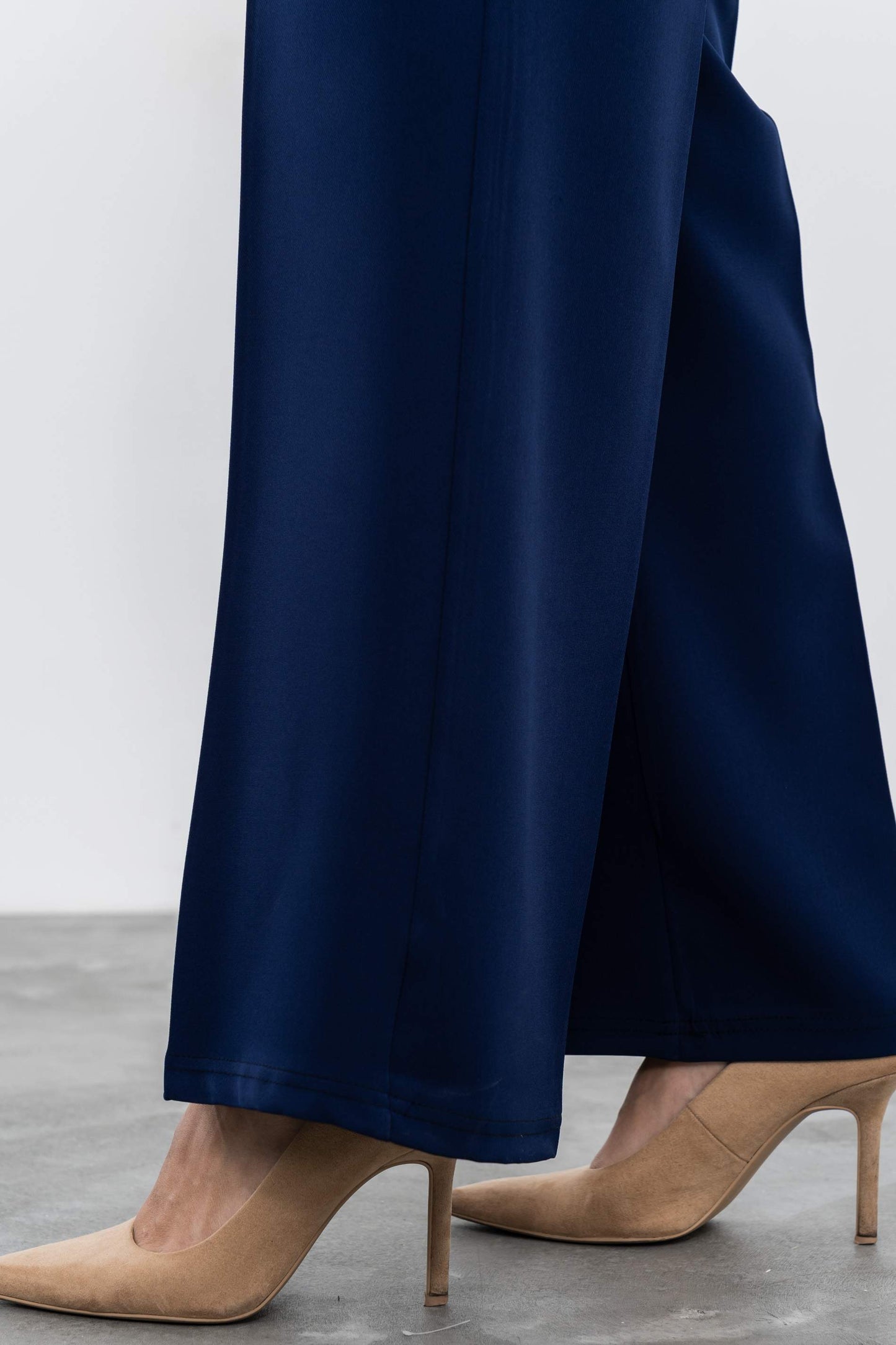 PANTALON PIERNA ANCHA VESTIR MARINO - Imagen 6
