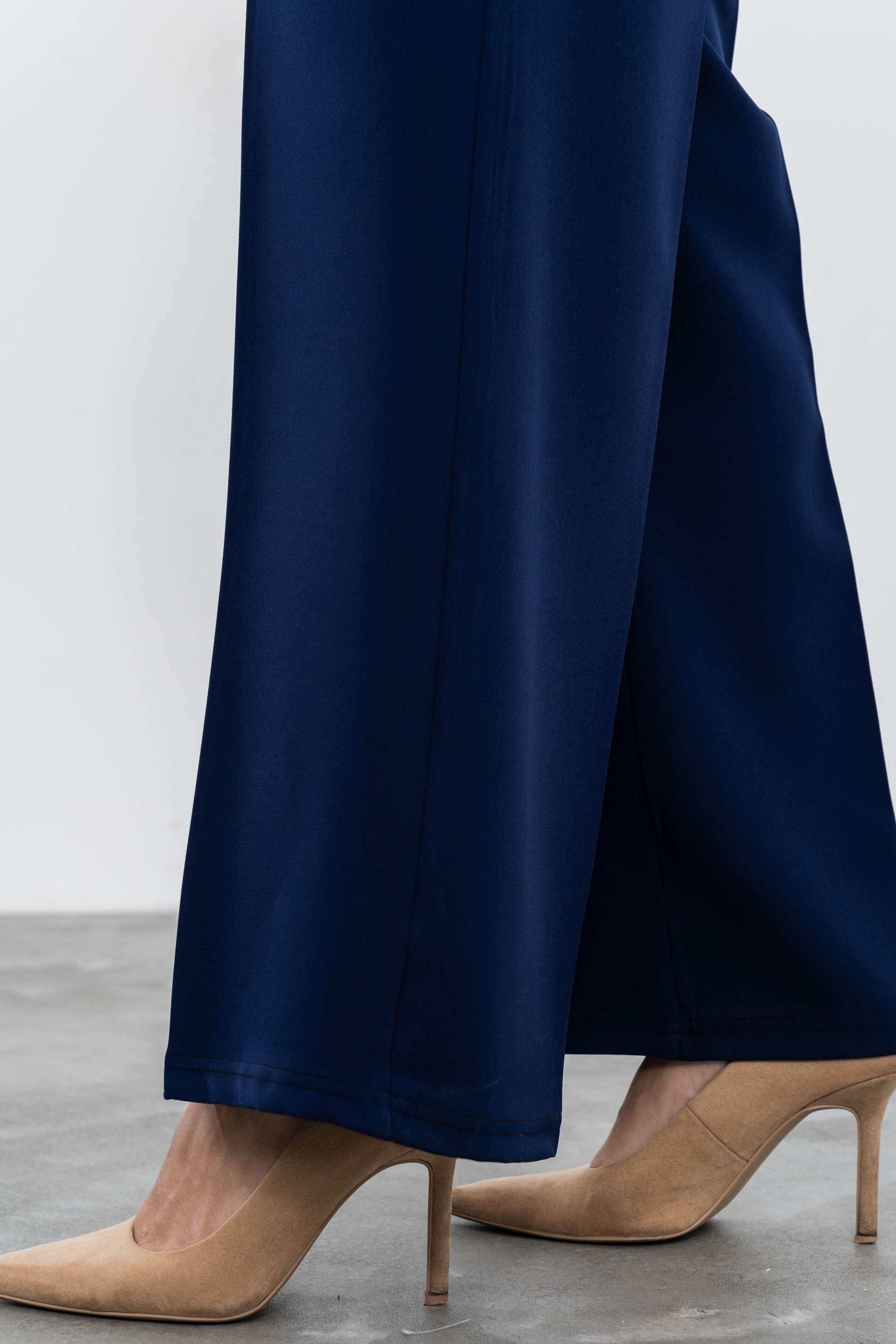 PANTALON PIERNA ANCHA VESTIR MARINO - Imagen 6