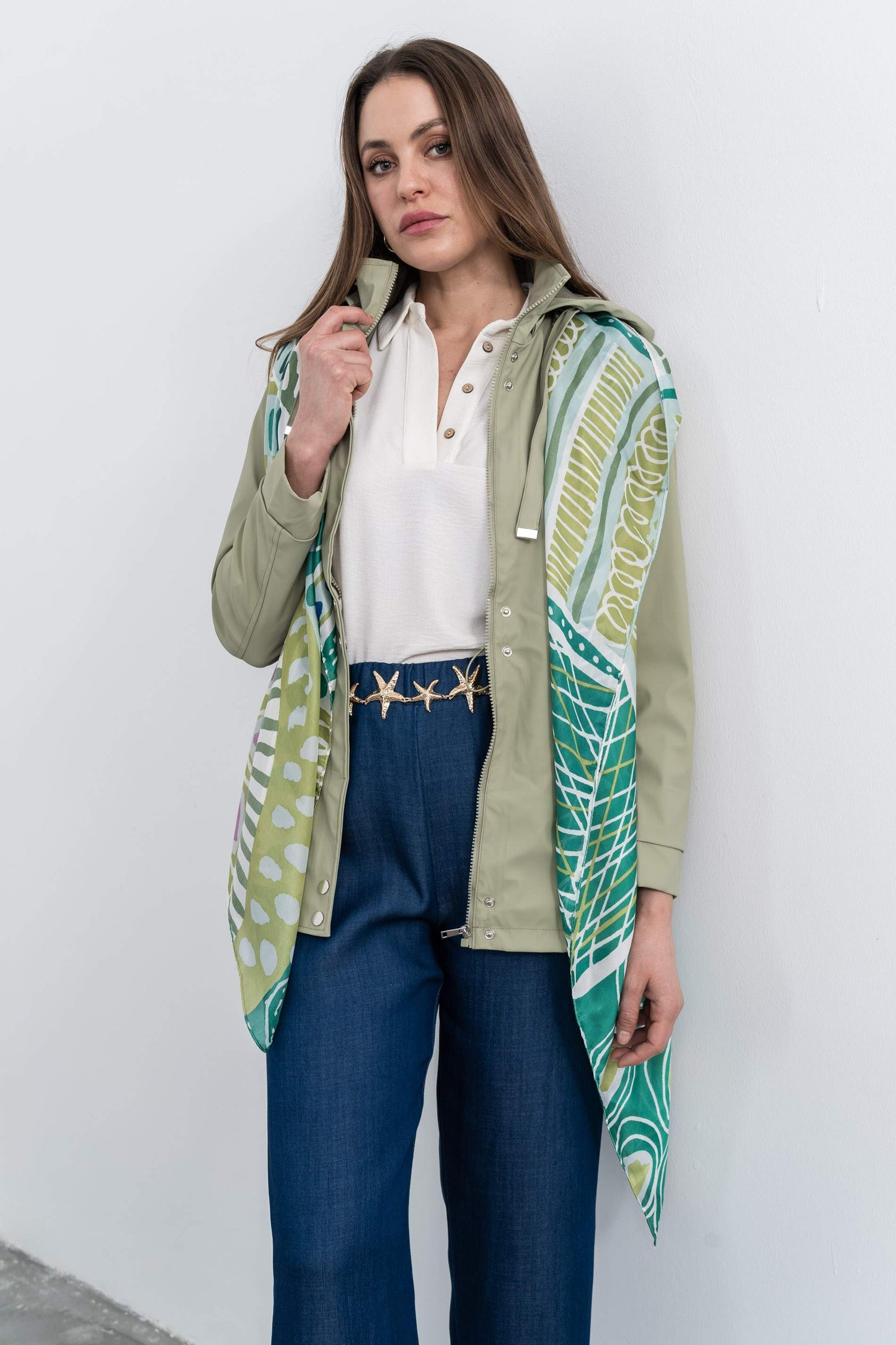 PANTALON DENIM HOLGADO AZUL - Imagen 2