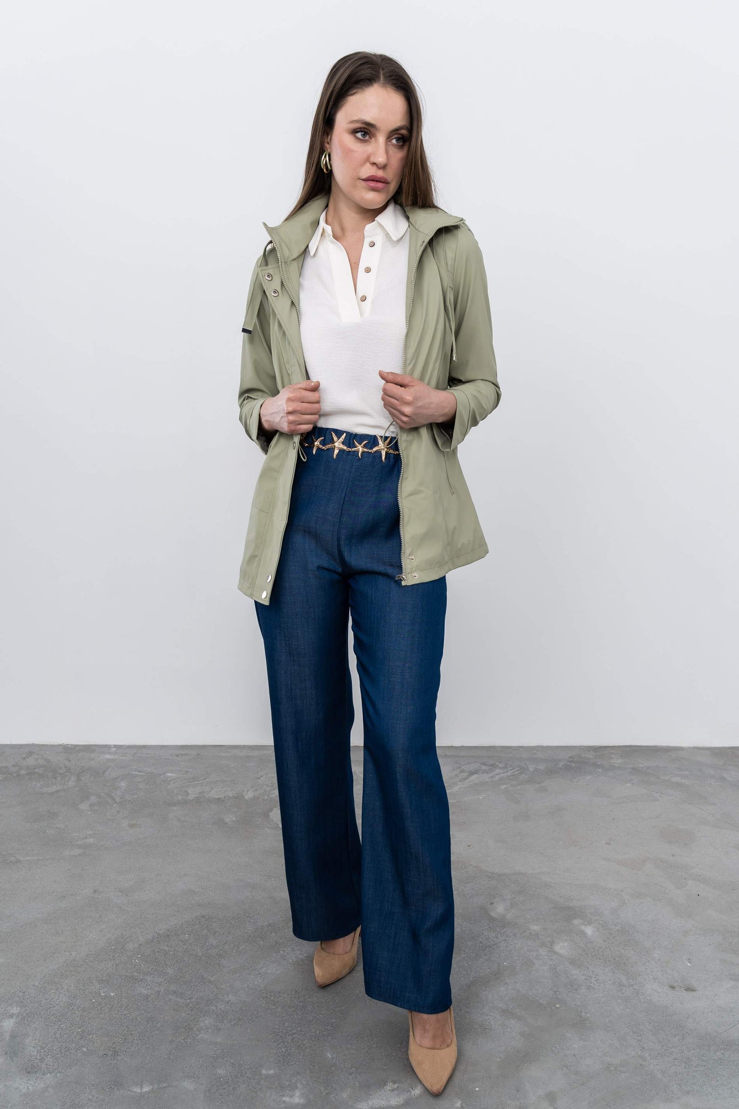PANTALON DENIM HOLGADO AZUL - Imagen 5