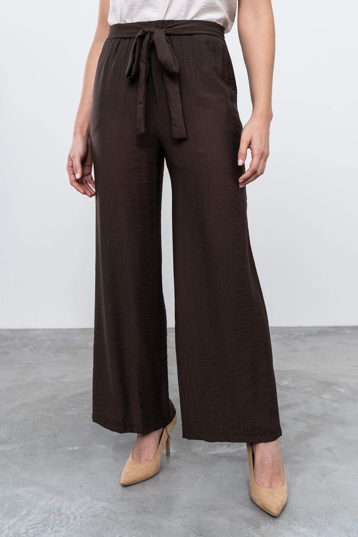 PANTALON ANCHO CHOCOLATE - Imagen 5