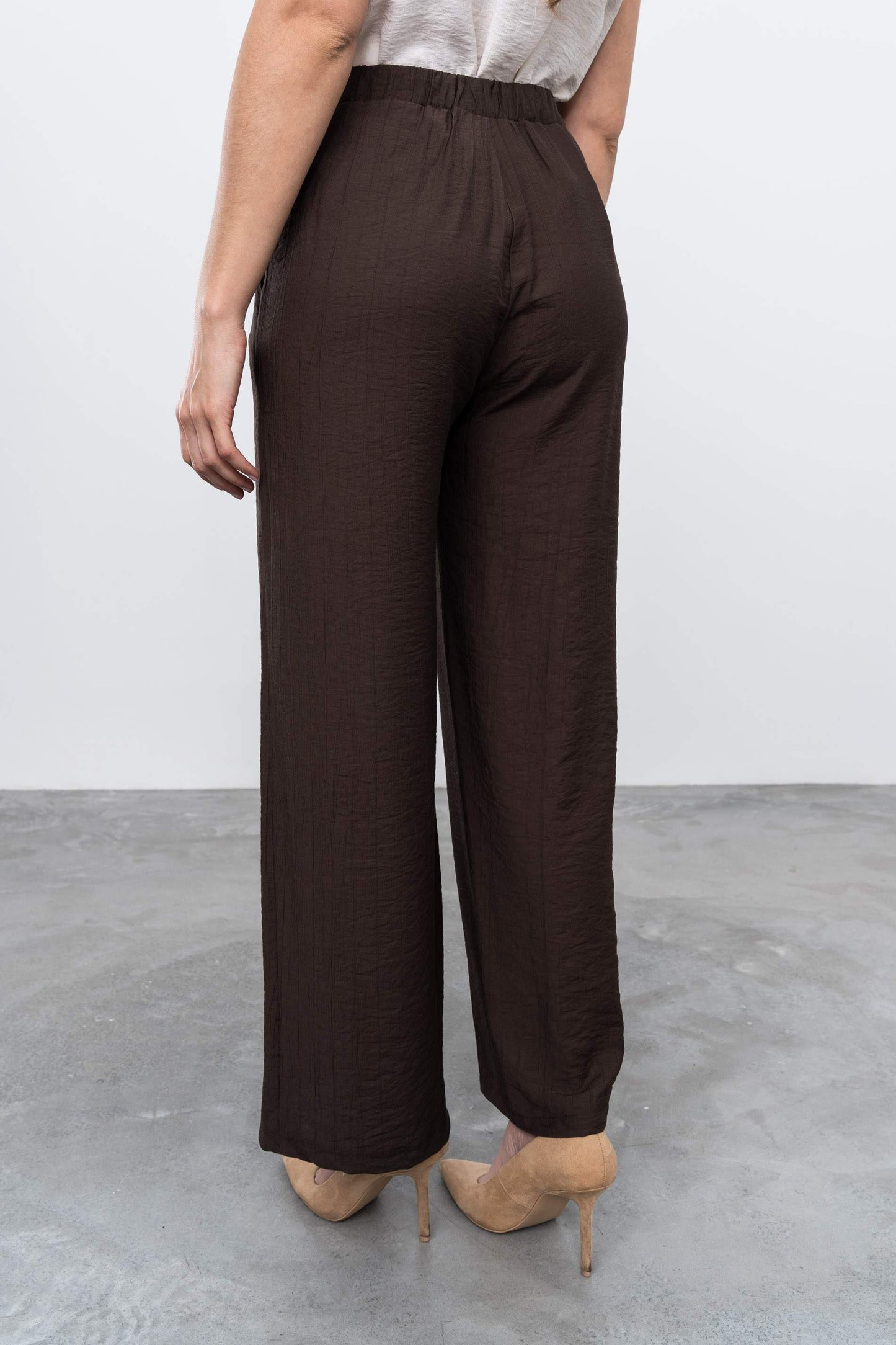PANTALON ANCHO CHOCOLATE - Imagen 6