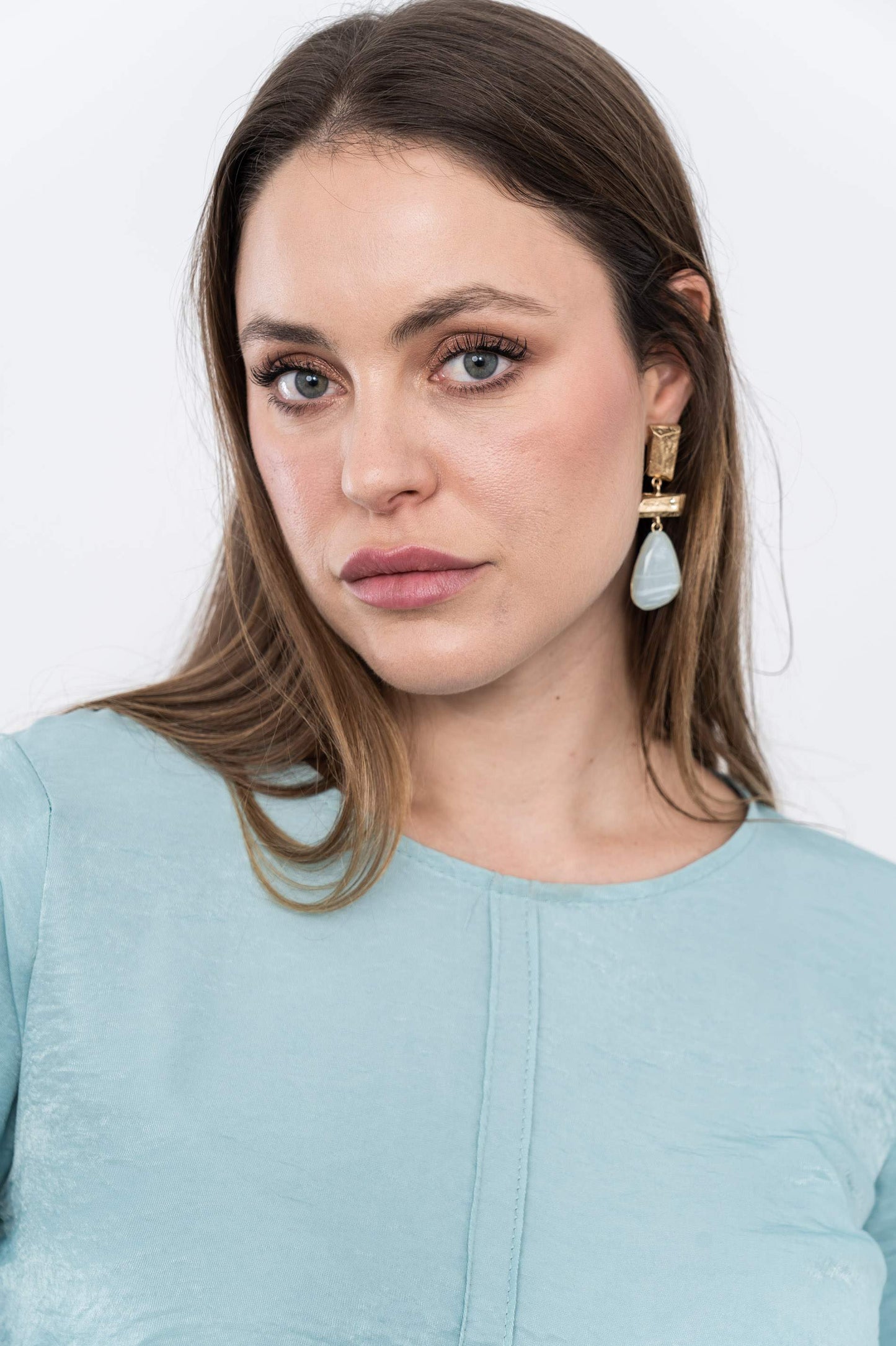 BLUSA NERVIO DECORATIVO AGUA - Imagen 6