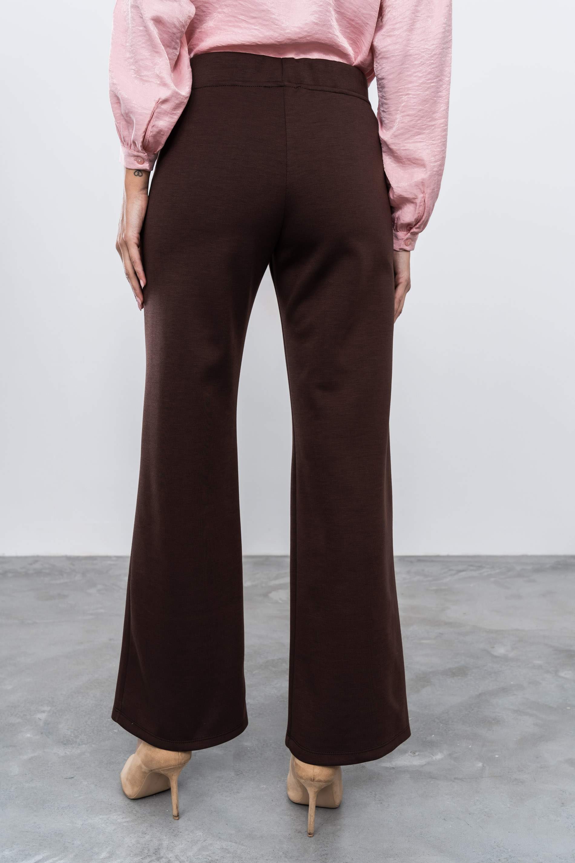 PANTALON RECTO MARRON - Imagen 4