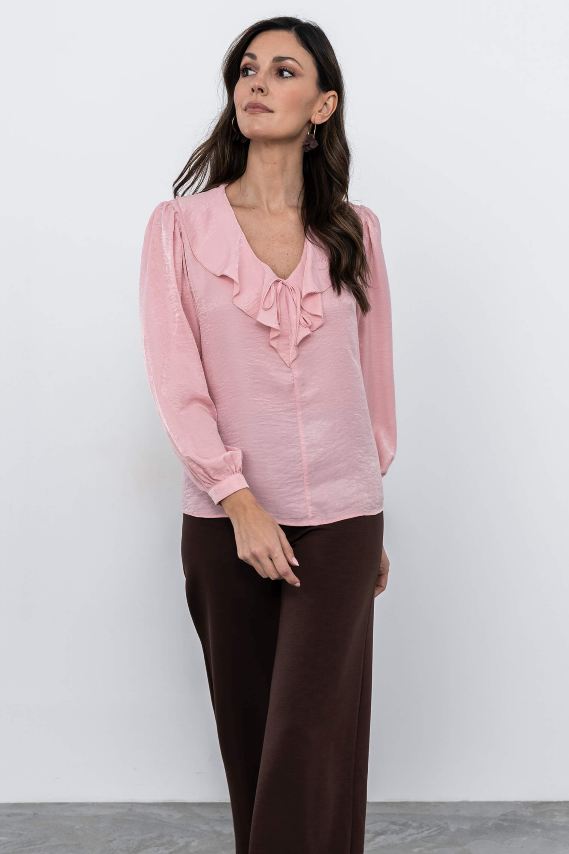 PANTALON RECTO MARRON - Imagen 5