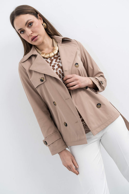 TRENCH CINTURON CAMEL