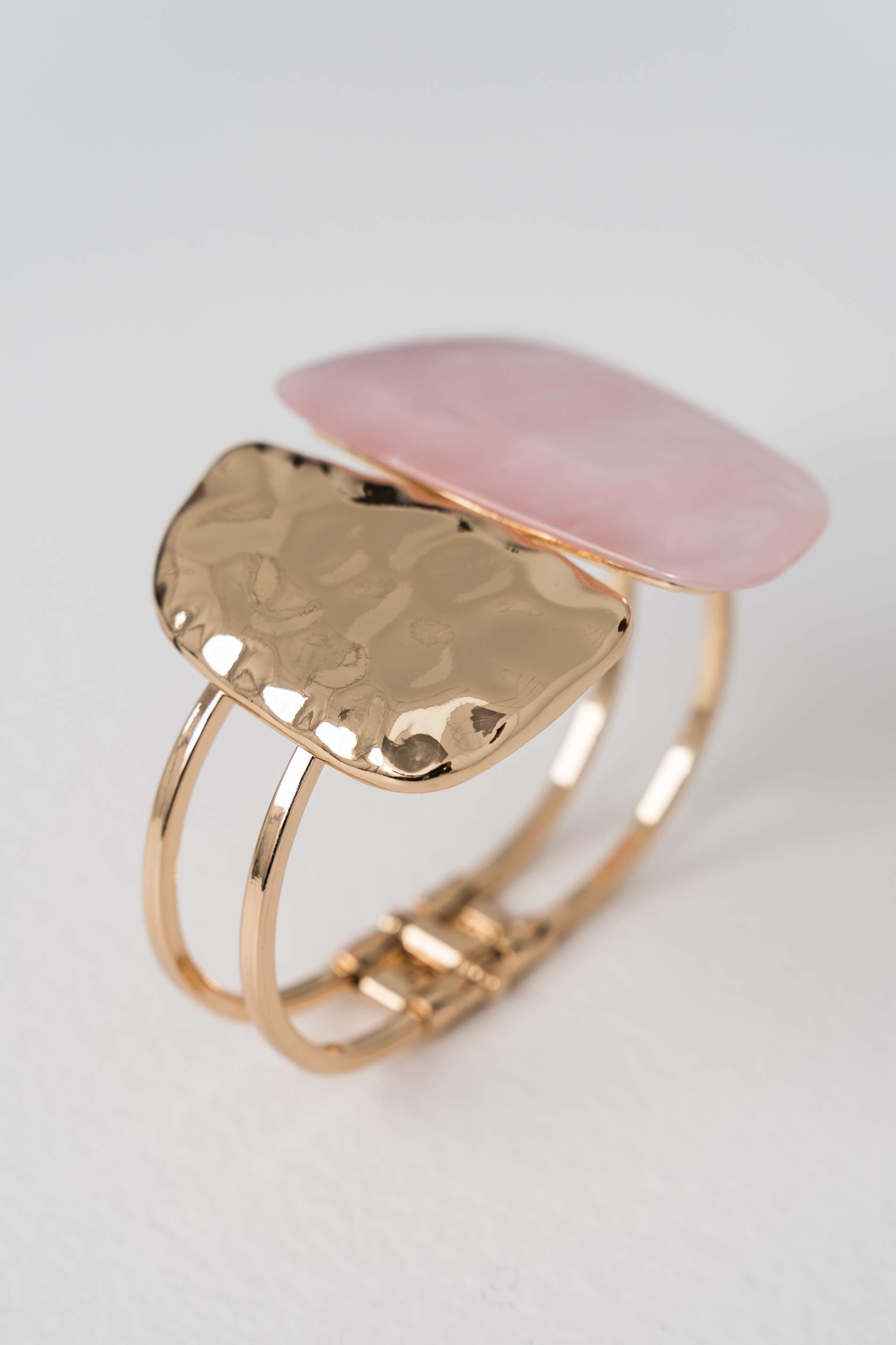 BRAZALETE PIEDRA ANACARADO ROSA - Imagen 2