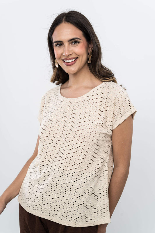 CAMISETA CALADOS CRUDO