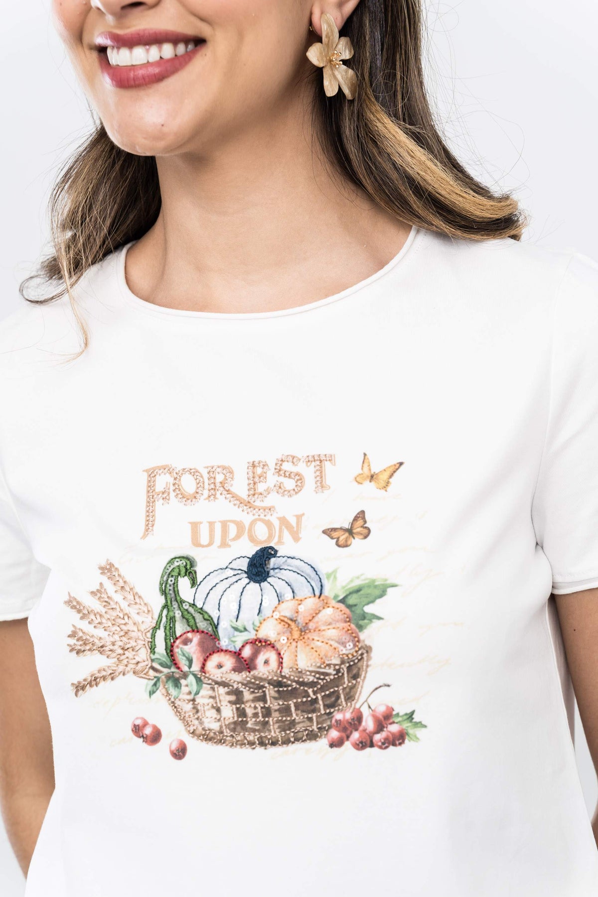 CAMISETA FOREST CRUDO