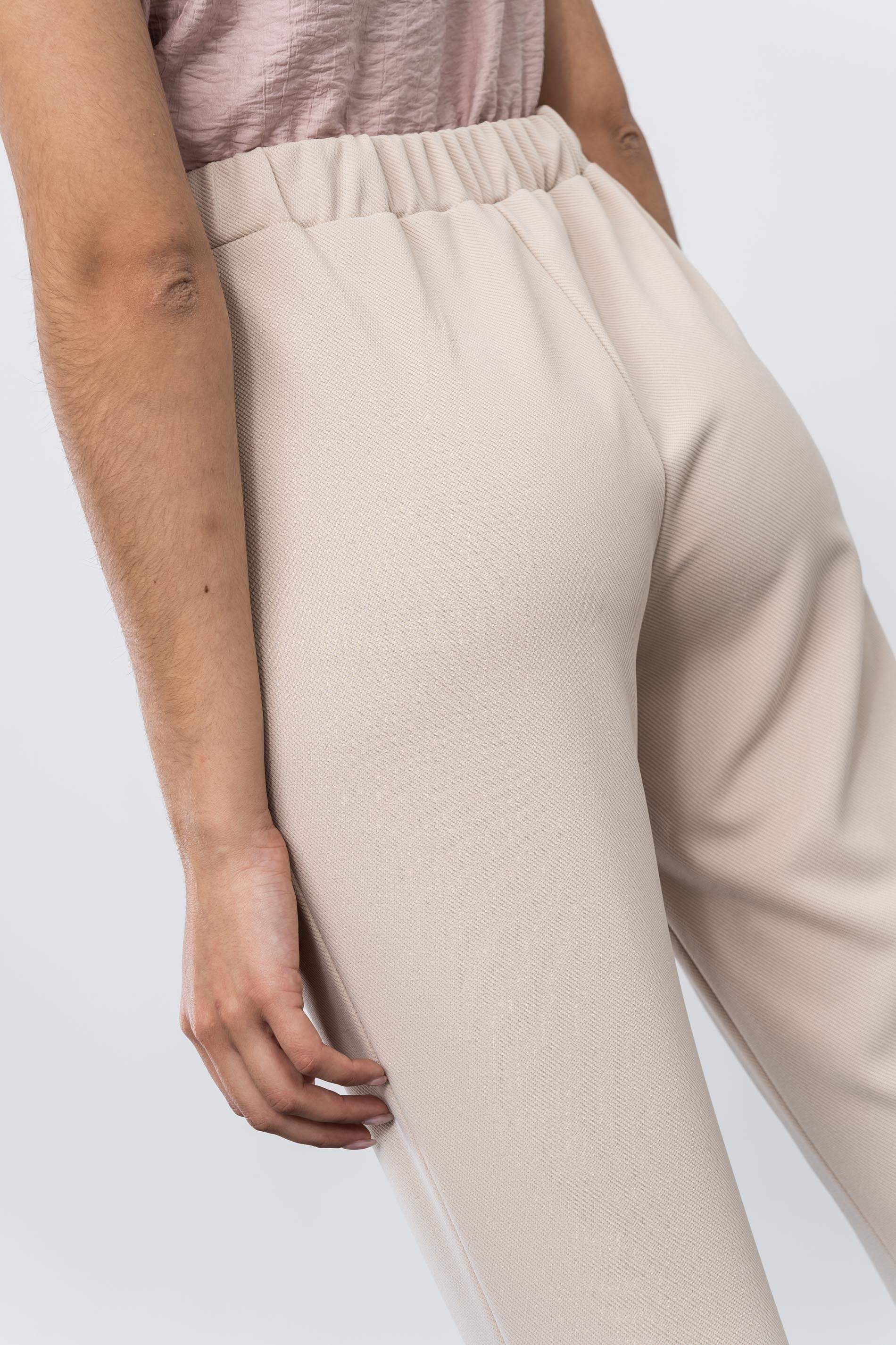 PANTALON RECTO BEIGE - Imagen 7