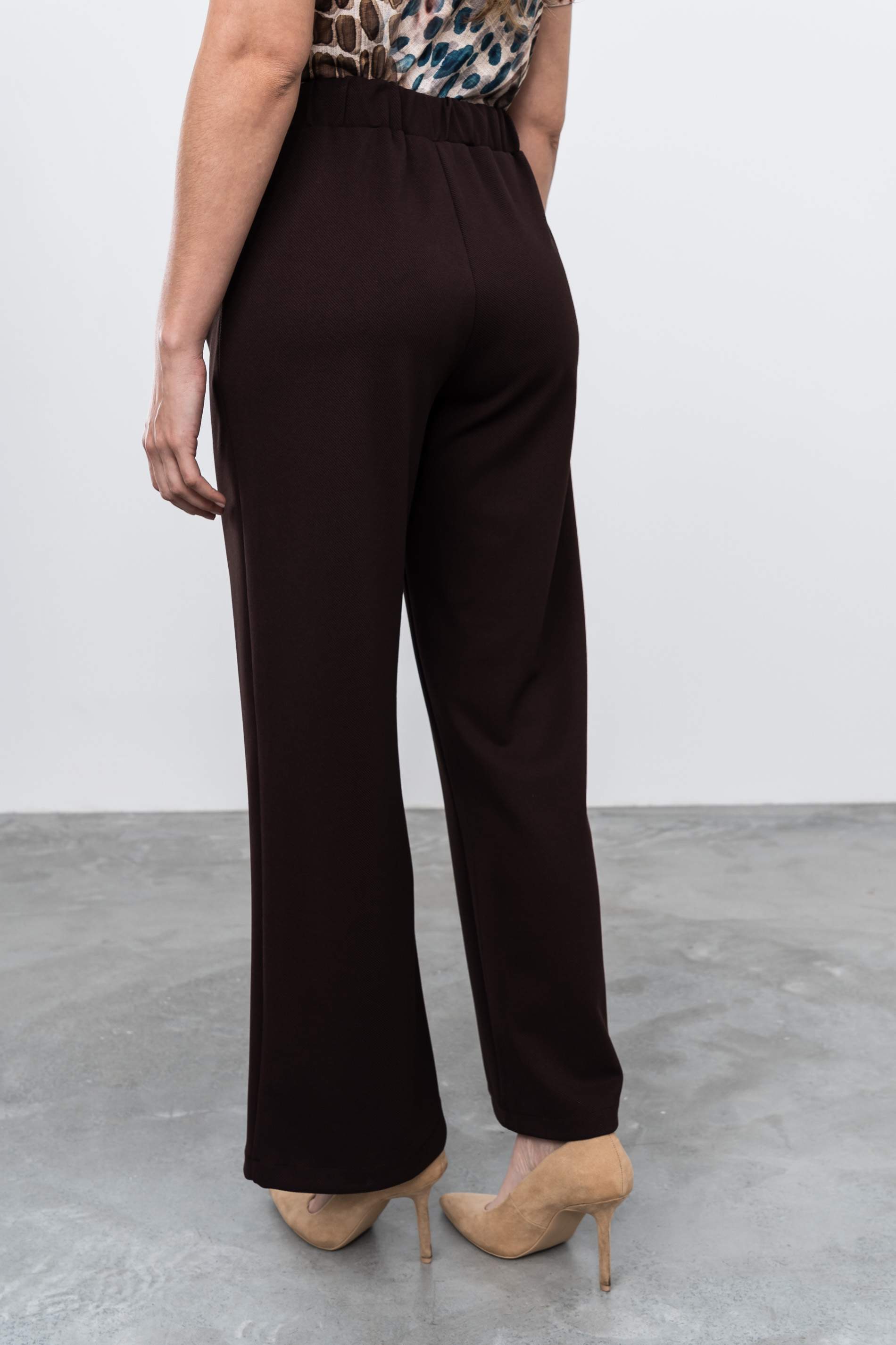 PANTALON ANCHO CHOCOLATE - Imagen 4