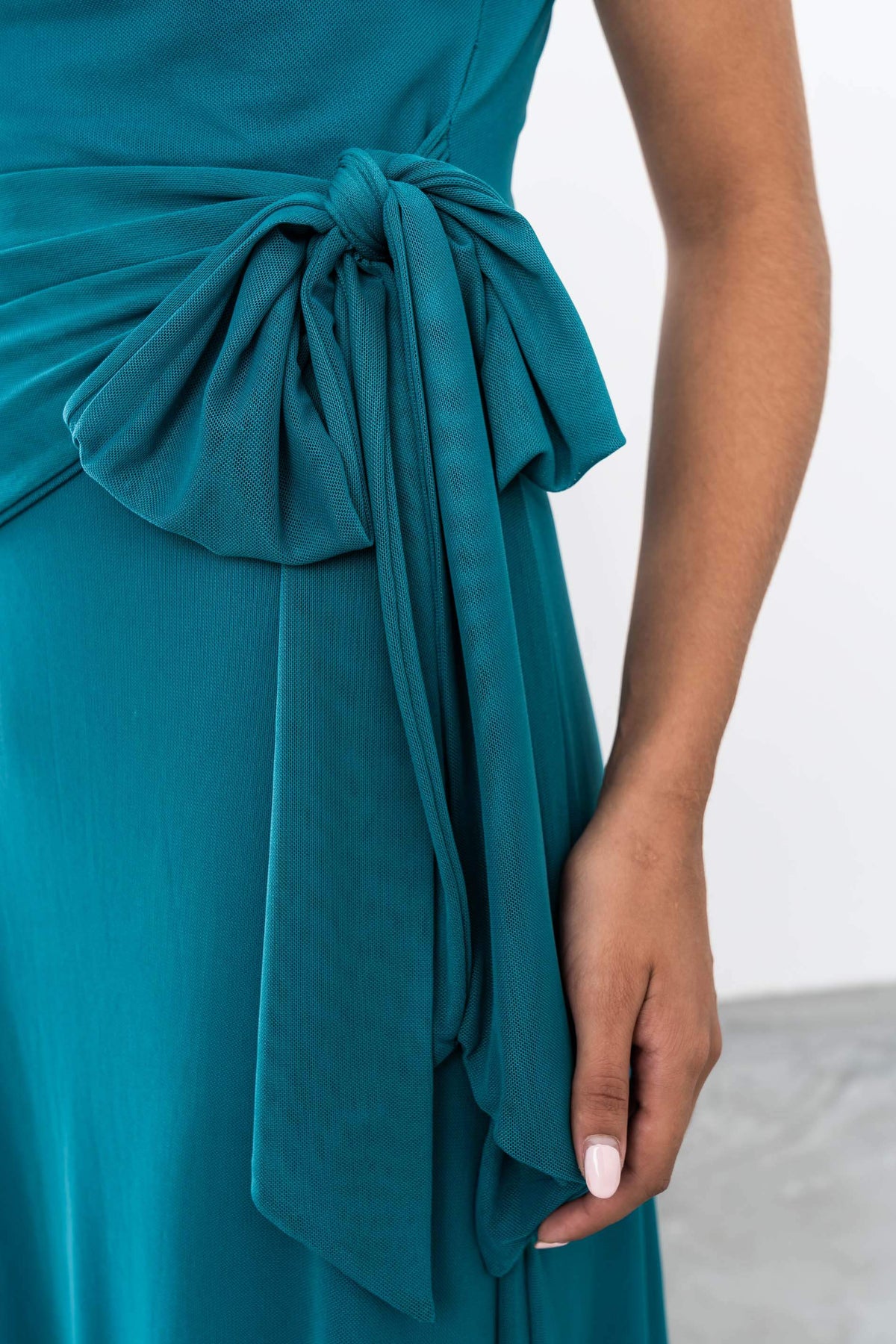 VESTIDO TUL LAZADA PETROLEO
