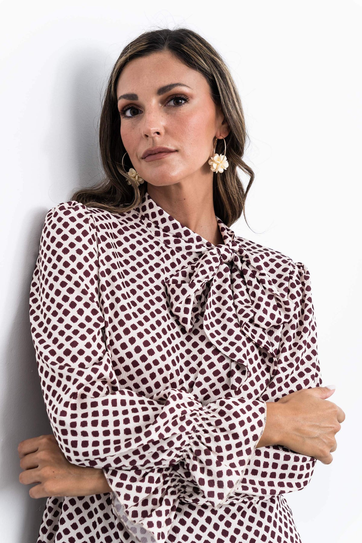 BLUSA LAZADA ROMBITOS